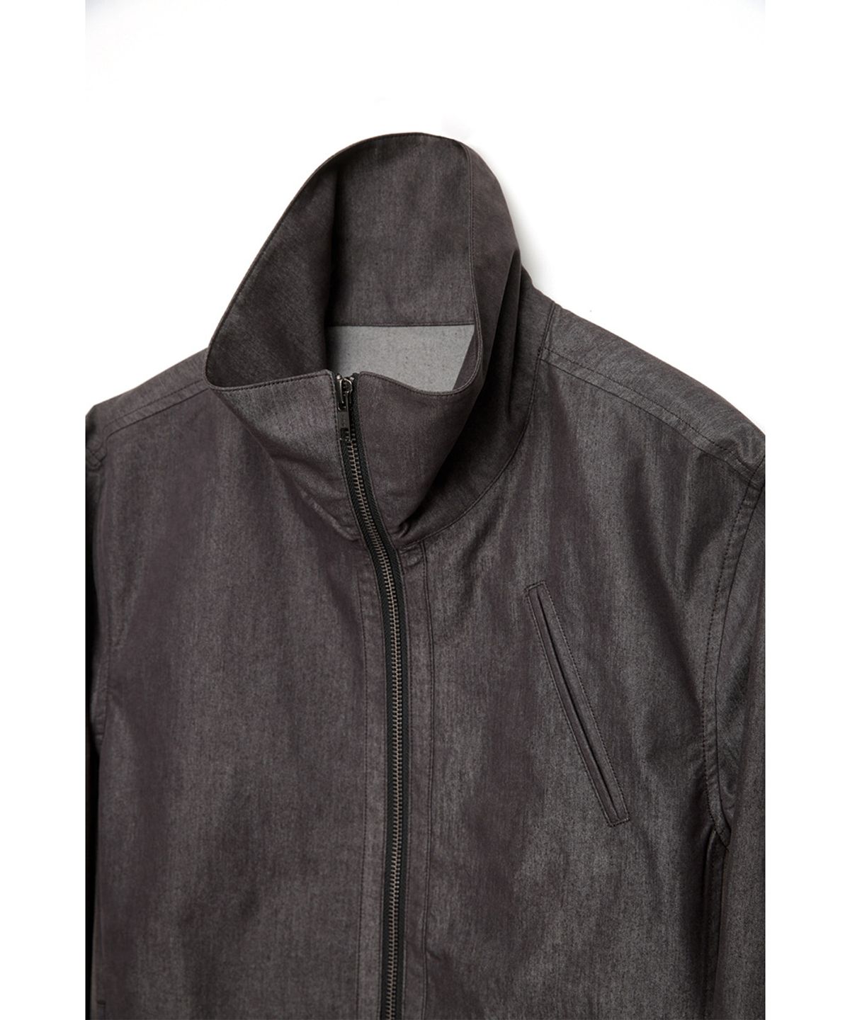해칭룸(HATCHINGROOM) Funnel Neck Jacket Brown
