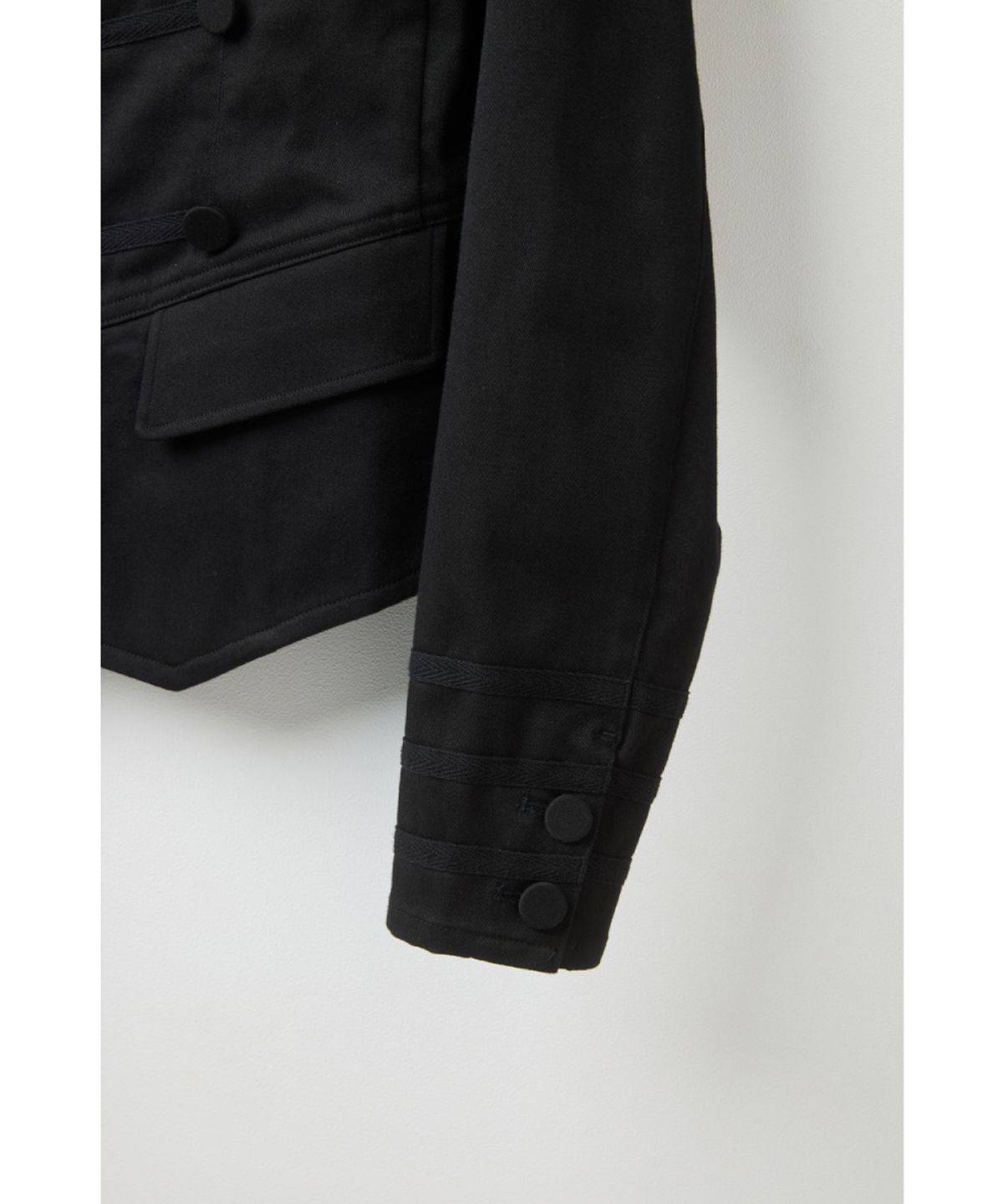 해칭룸(HATCHINGROOM) Napoleon Jacket Black