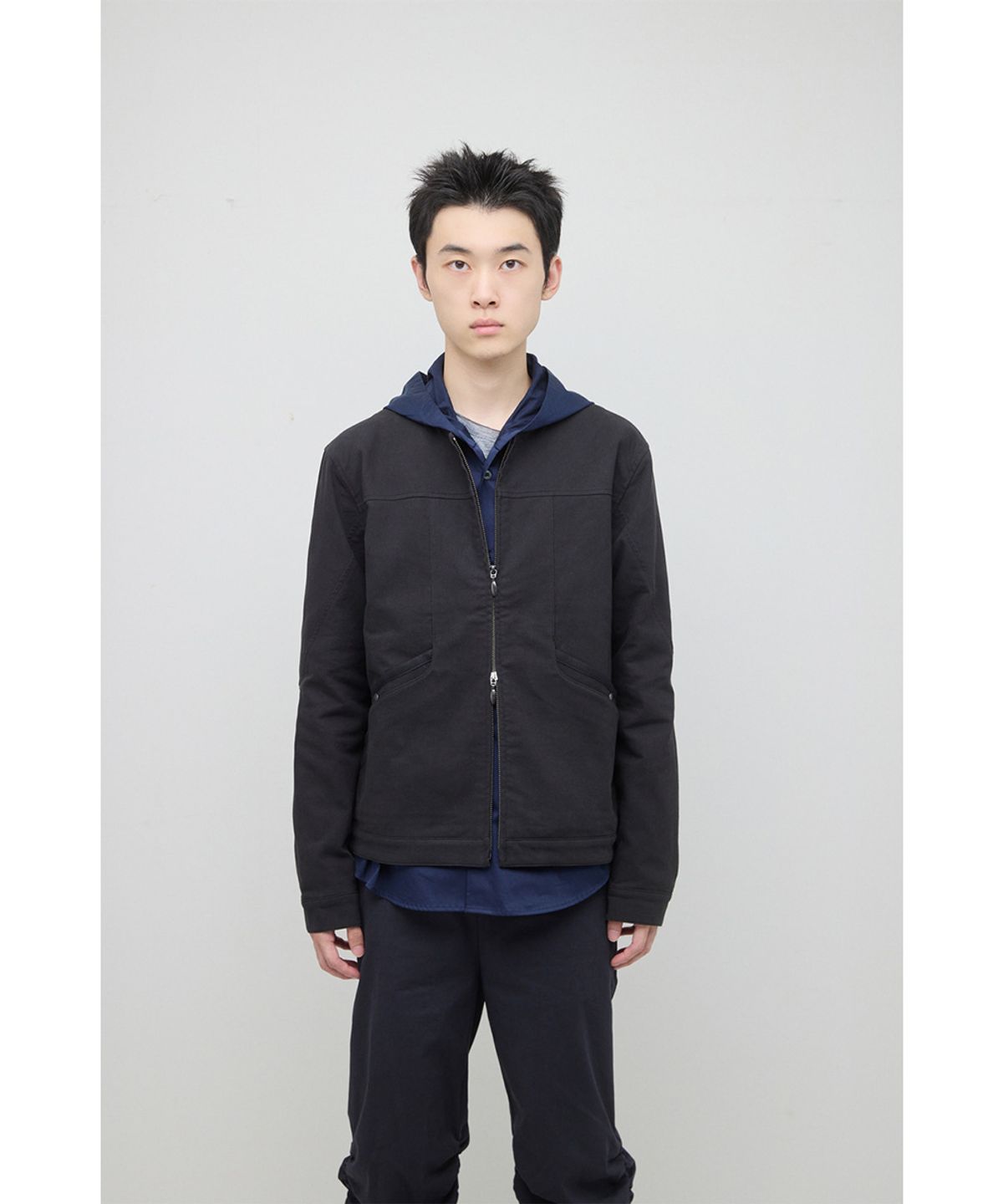 해칭룸(HATCHINGROOM) River Jacket Black