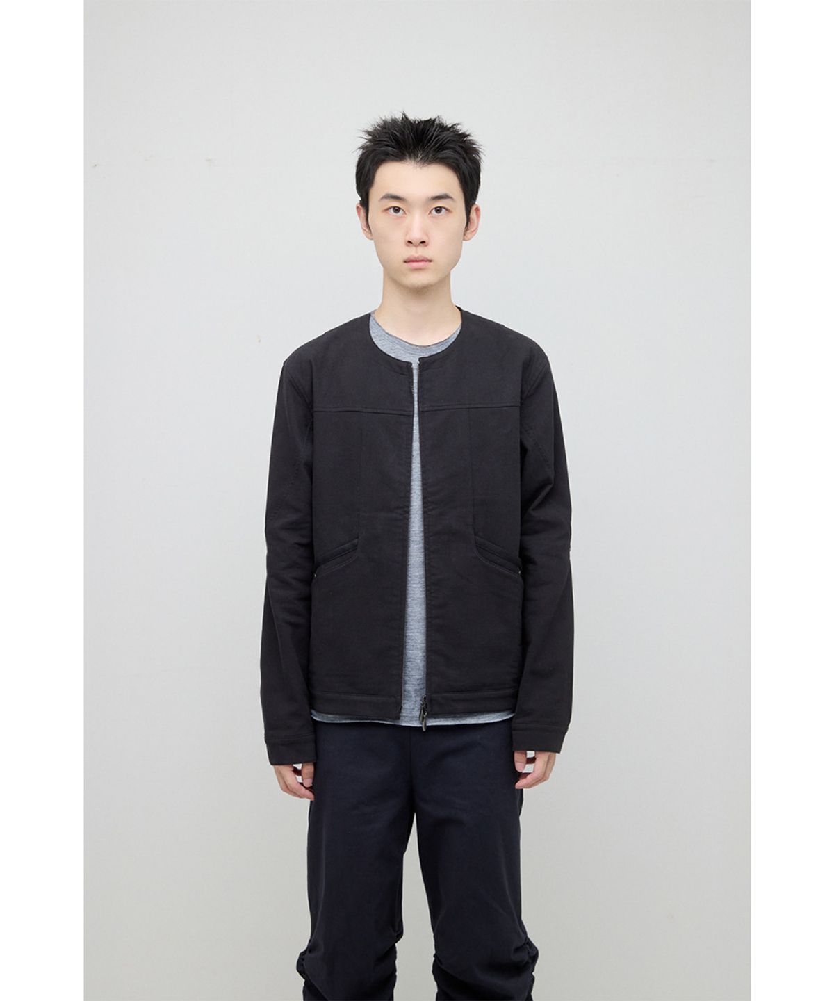 해칭룸(HATCHINGROOM) River Jacket Black