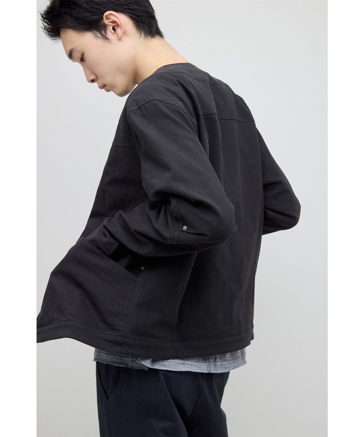 해칭룸(HATCHINGROOM) River Jacket Black