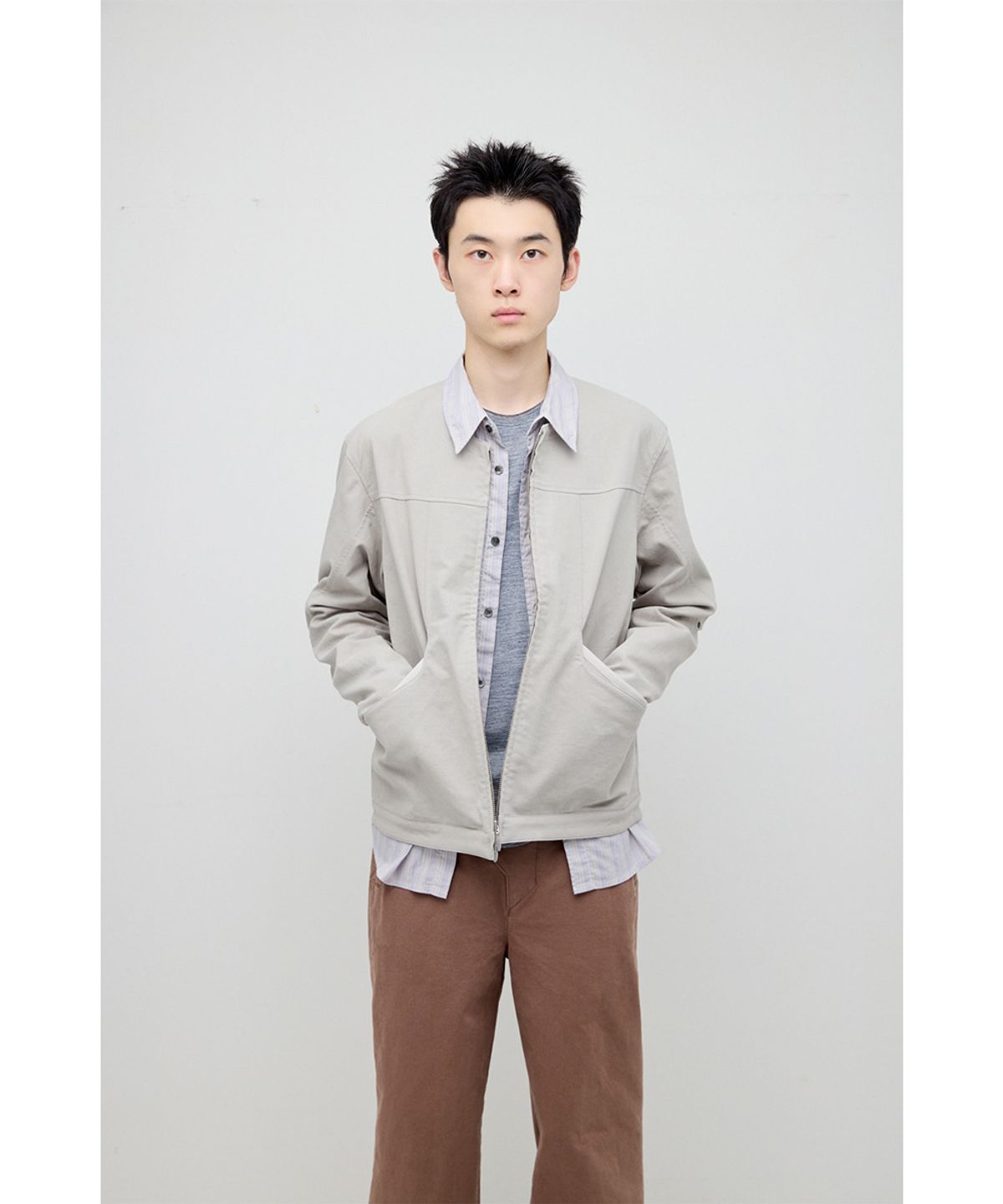 해칭룸(HATCHINGROOM) River Jacket Stone