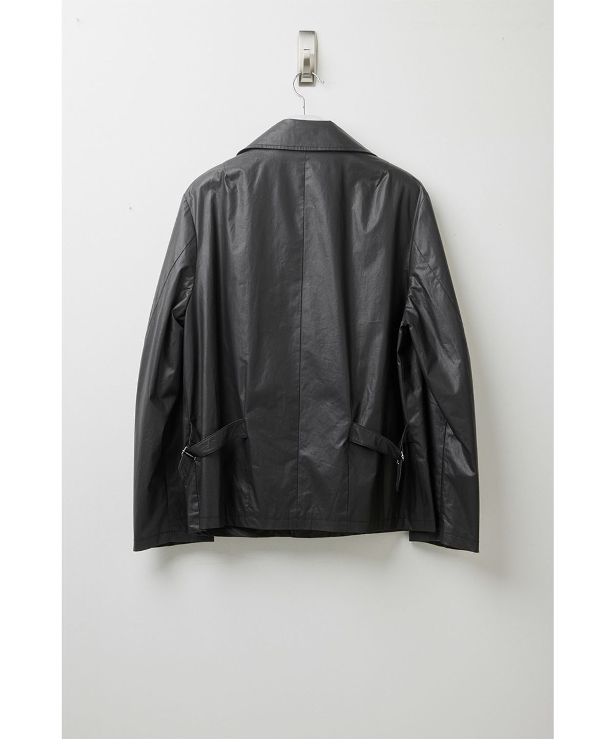 해칭룸(HATCHINGROOM) Short Double Jacket Black