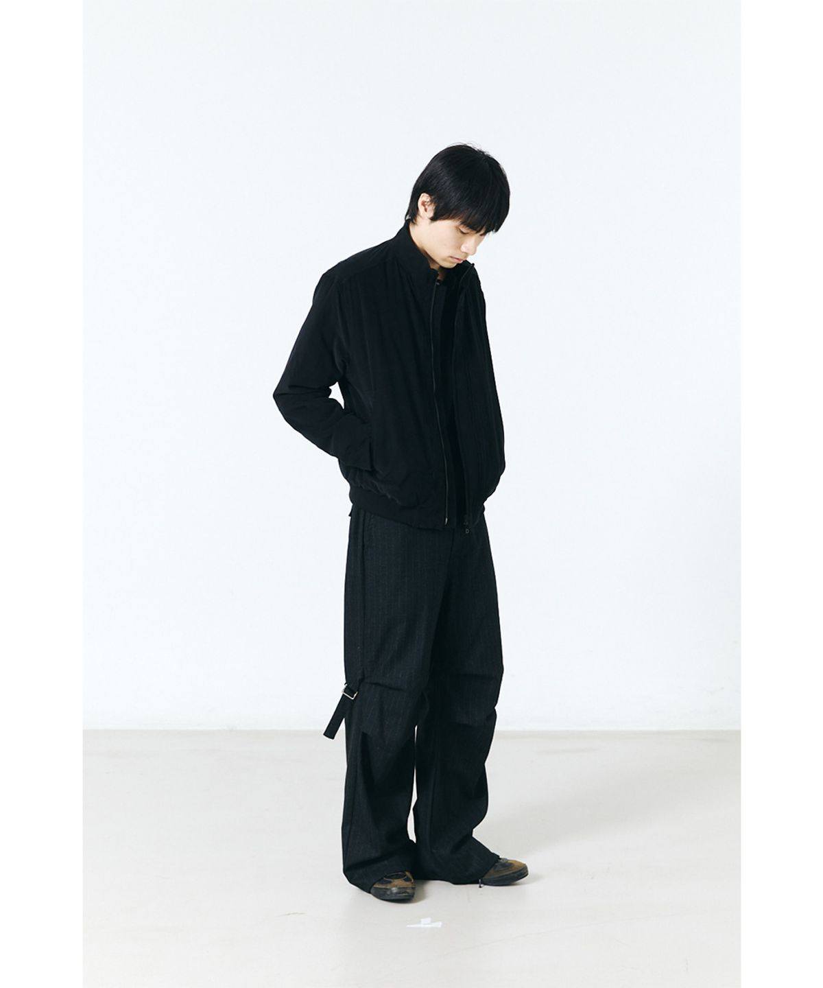 해칭룸(HATCHINGROOM) Tanker Jacket Corduroy Black