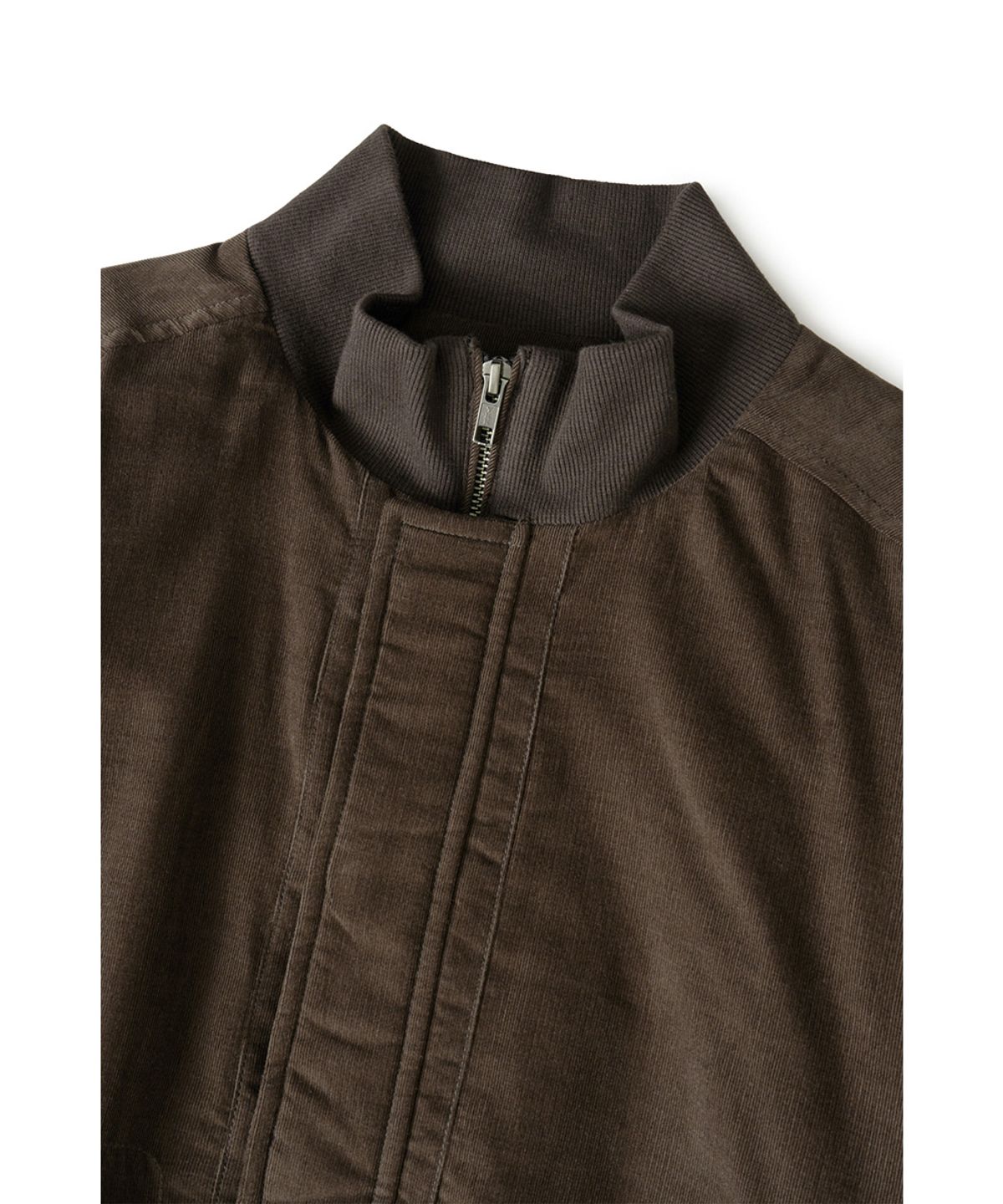 해칭룸(HATCHINGROOM) Tanker Jacket Corduroy Dark Brown