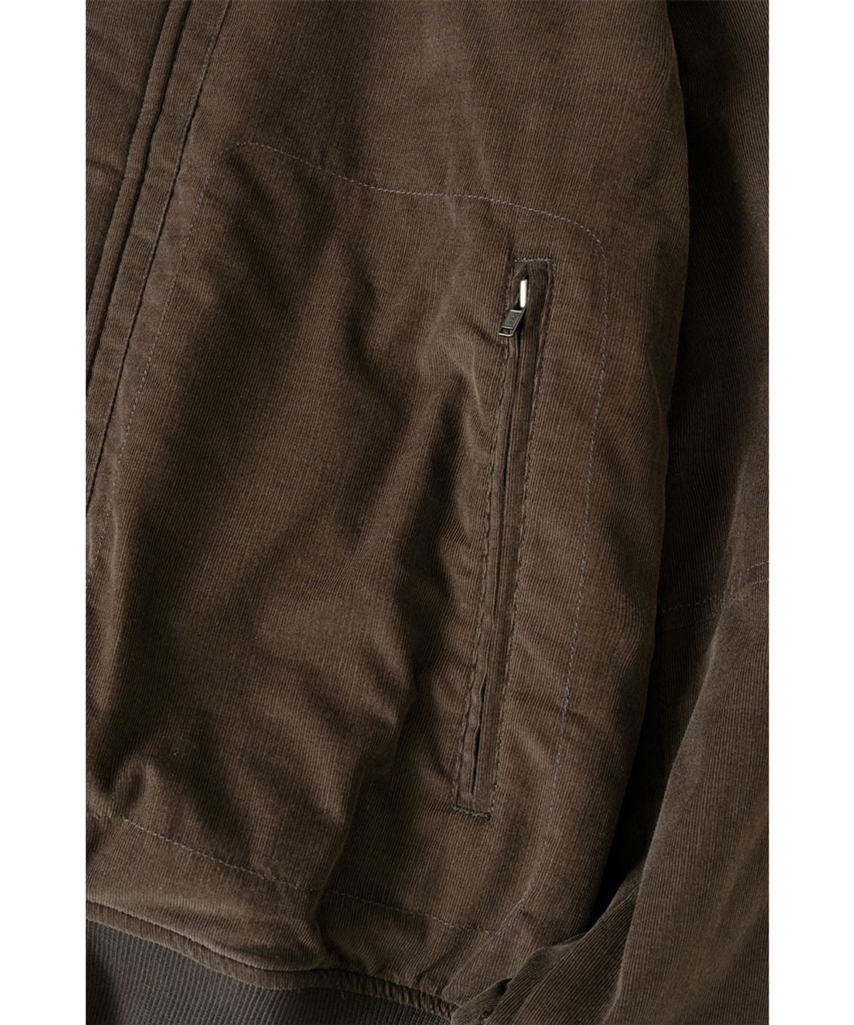 해칭룸(HATCHINGROOM) Tanker Jacket Corduroy Dark Brown