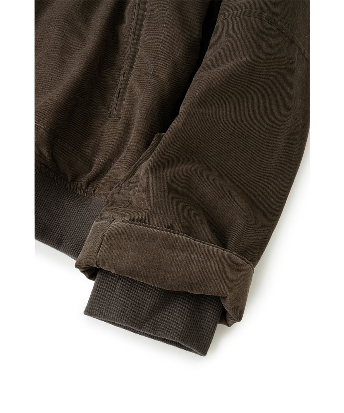 해칭룸(HATCHINGROOM) Tanker Jacket Corduroy Dark Brown