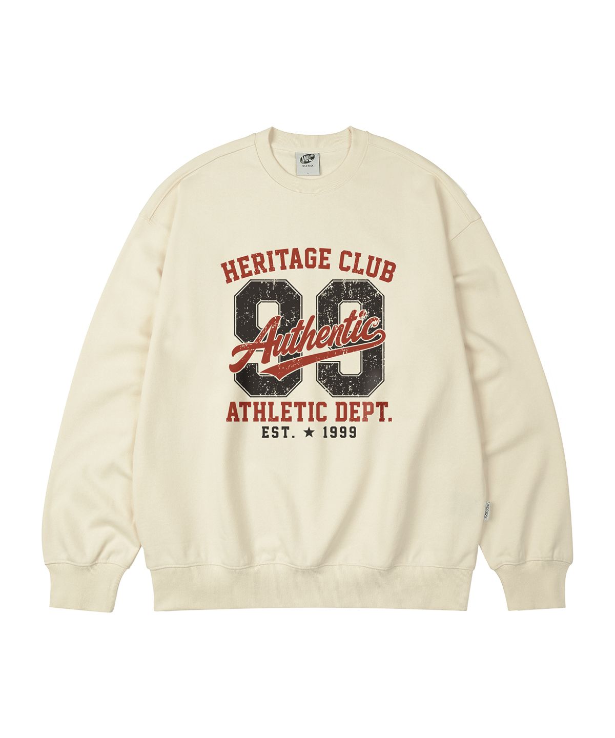 와일드락(WILDROCK) Heritage Club 오버핏 맨투맨_9 COL
