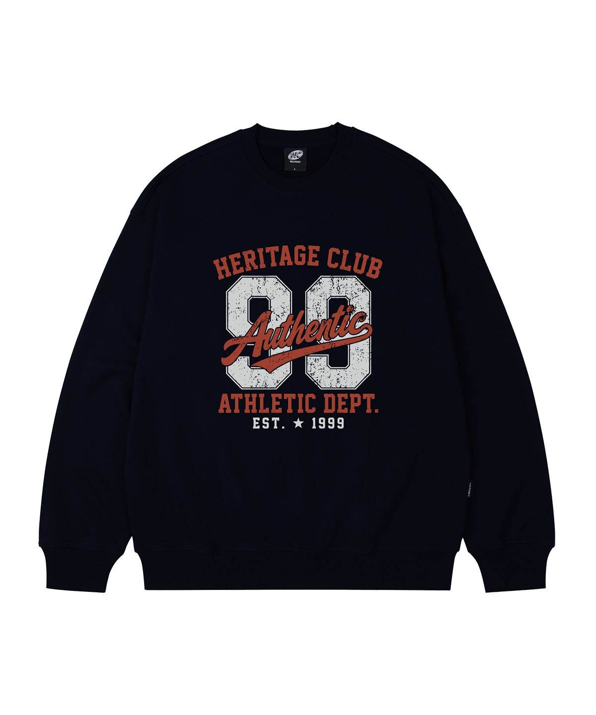 와일드락(WILDROCK) Heritage Club 오버핏 맨투맨_9 COL