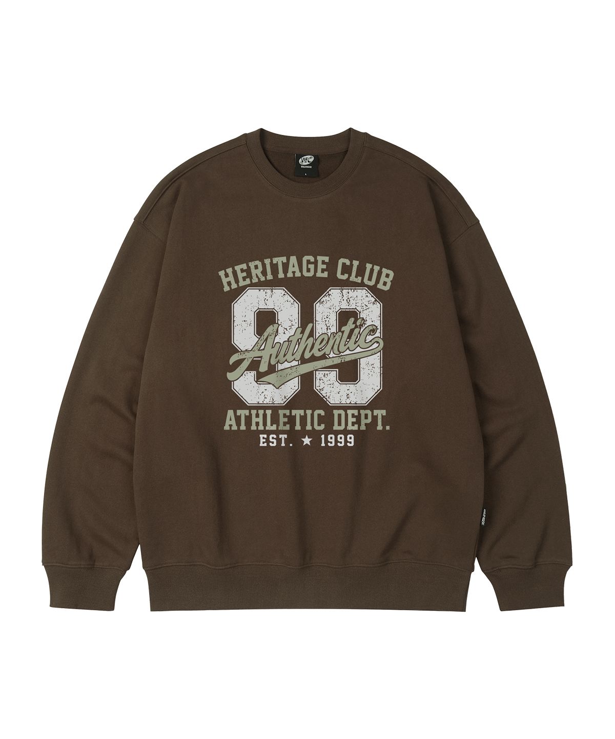 와일드락(WILDROCK) Heritage Club 오버핏 맨투맨_9 COL