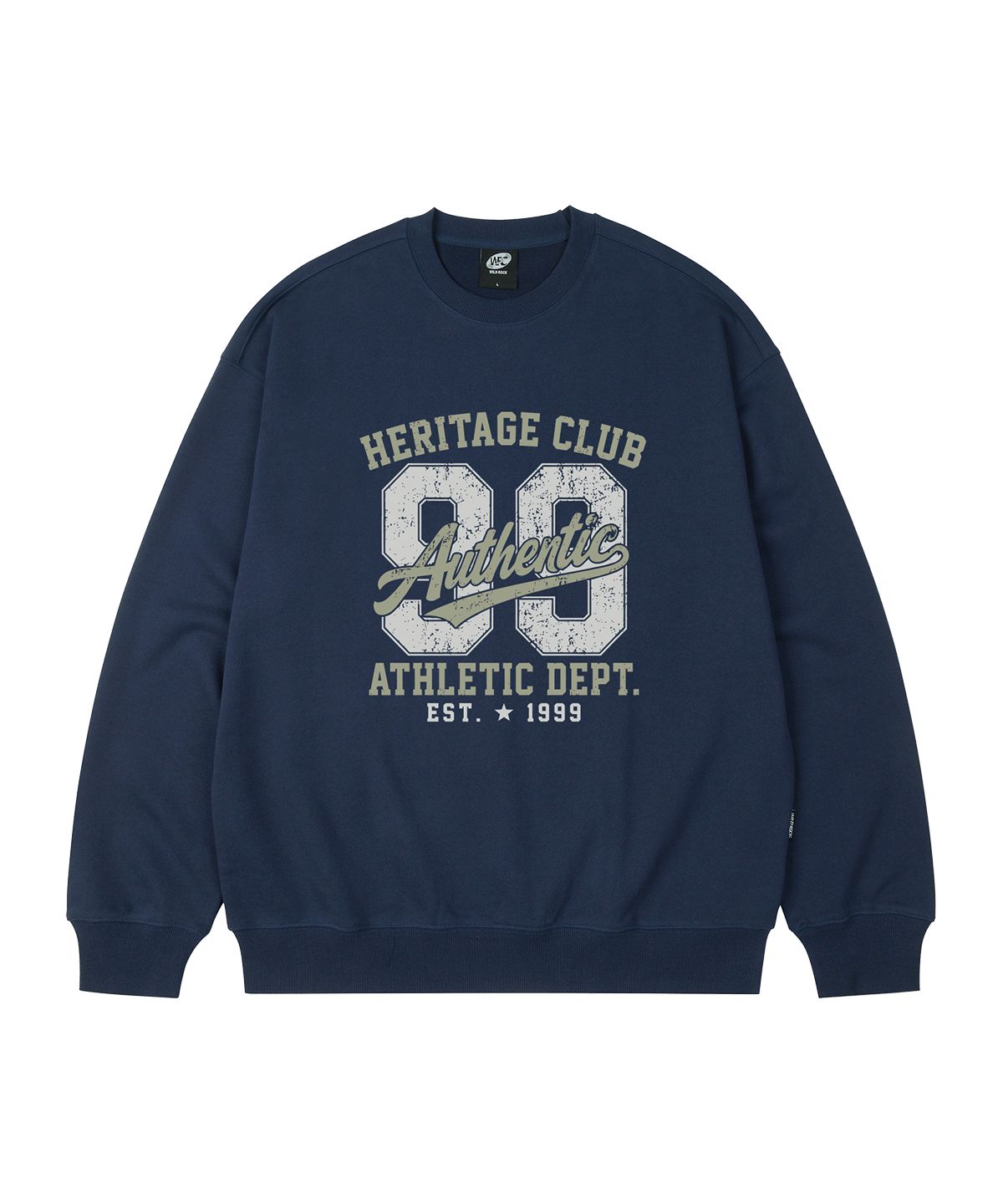 와일드락(WILDROCK) Heritage Club 오버핏 맨투맨_9 COL