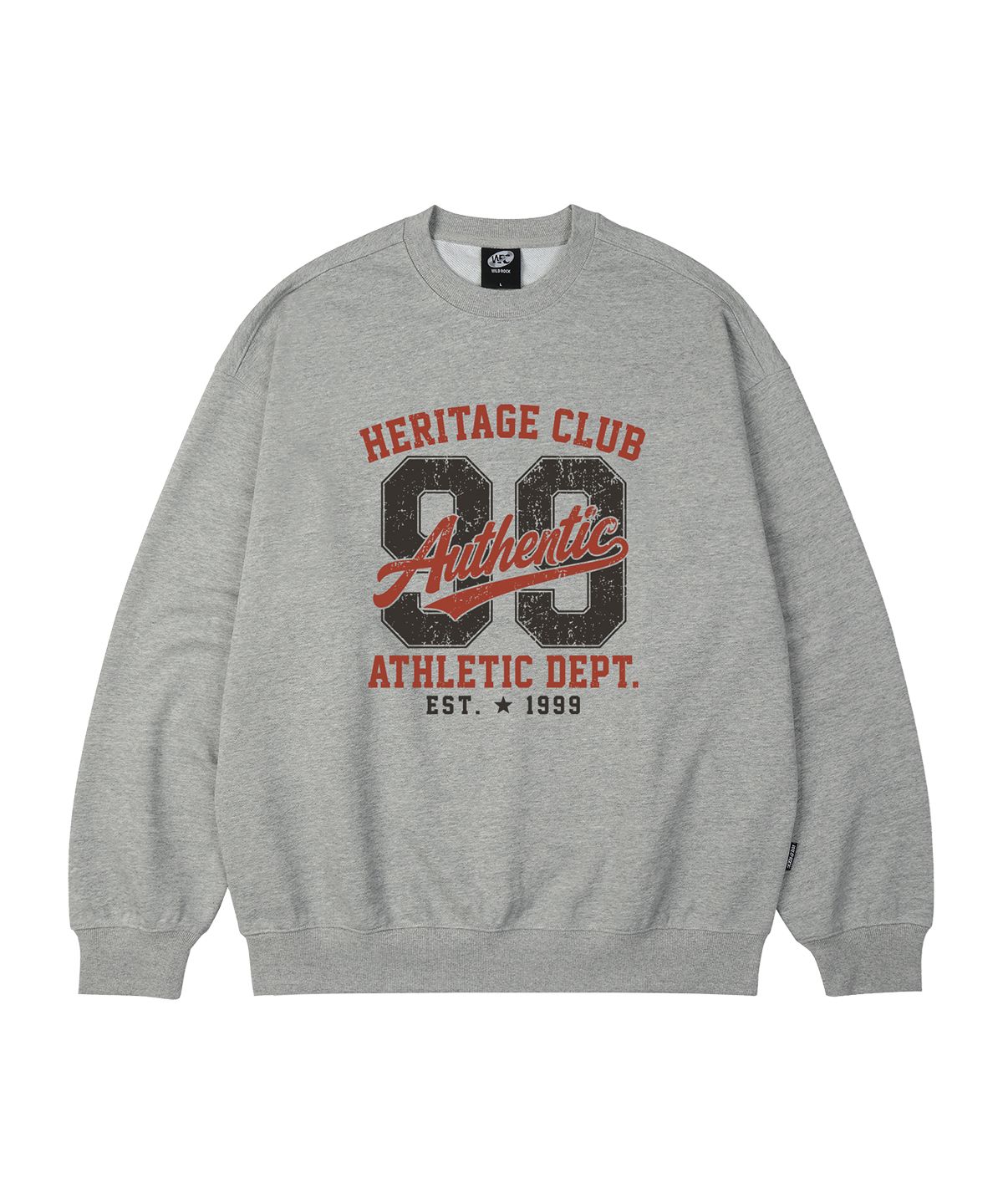 와일드락(WILDROCK) Heritage Club 오버핏 맨투맨_9 COL