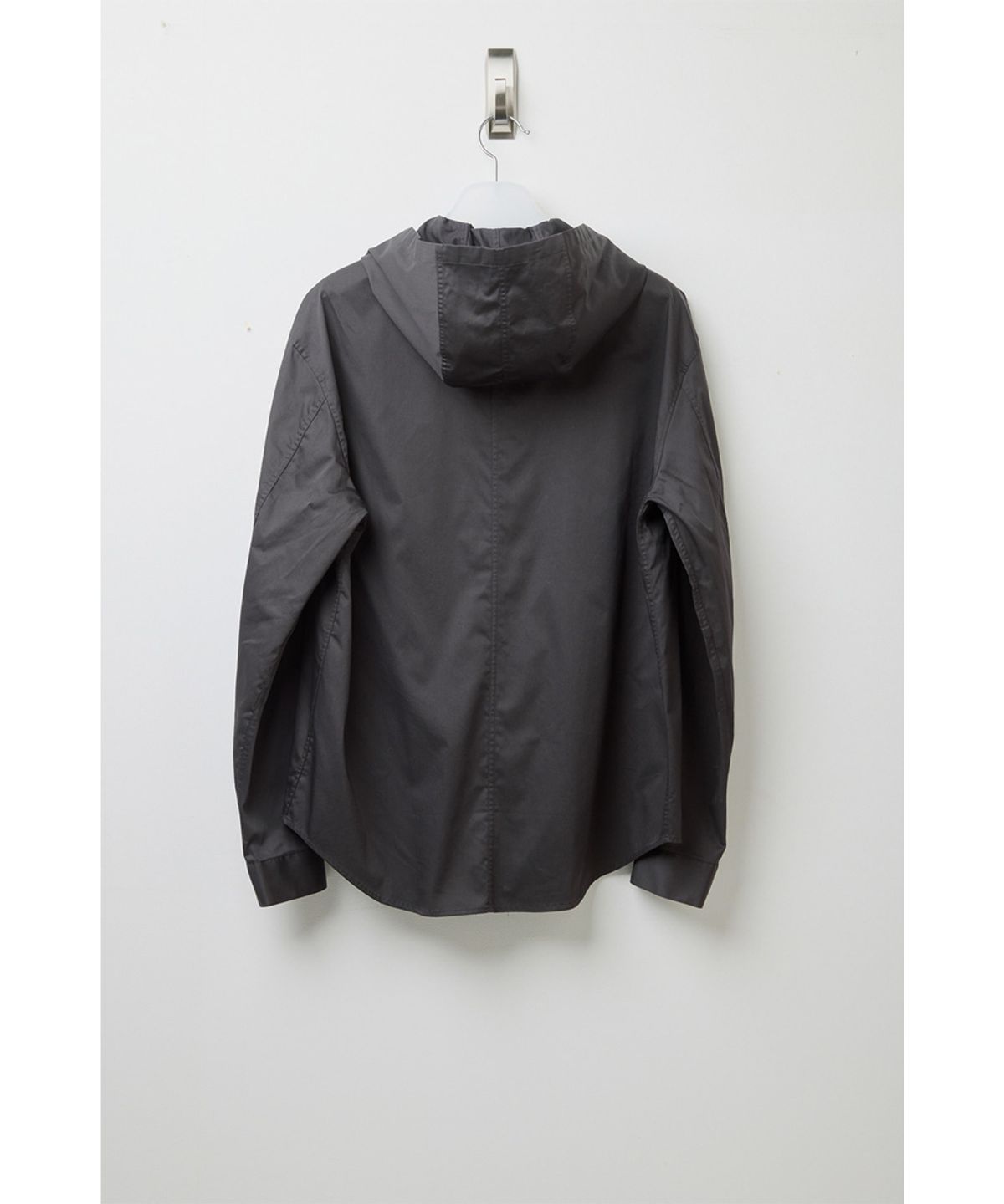 해칭룸(HATCHINGROOM) Hooded Shirt Charcoal