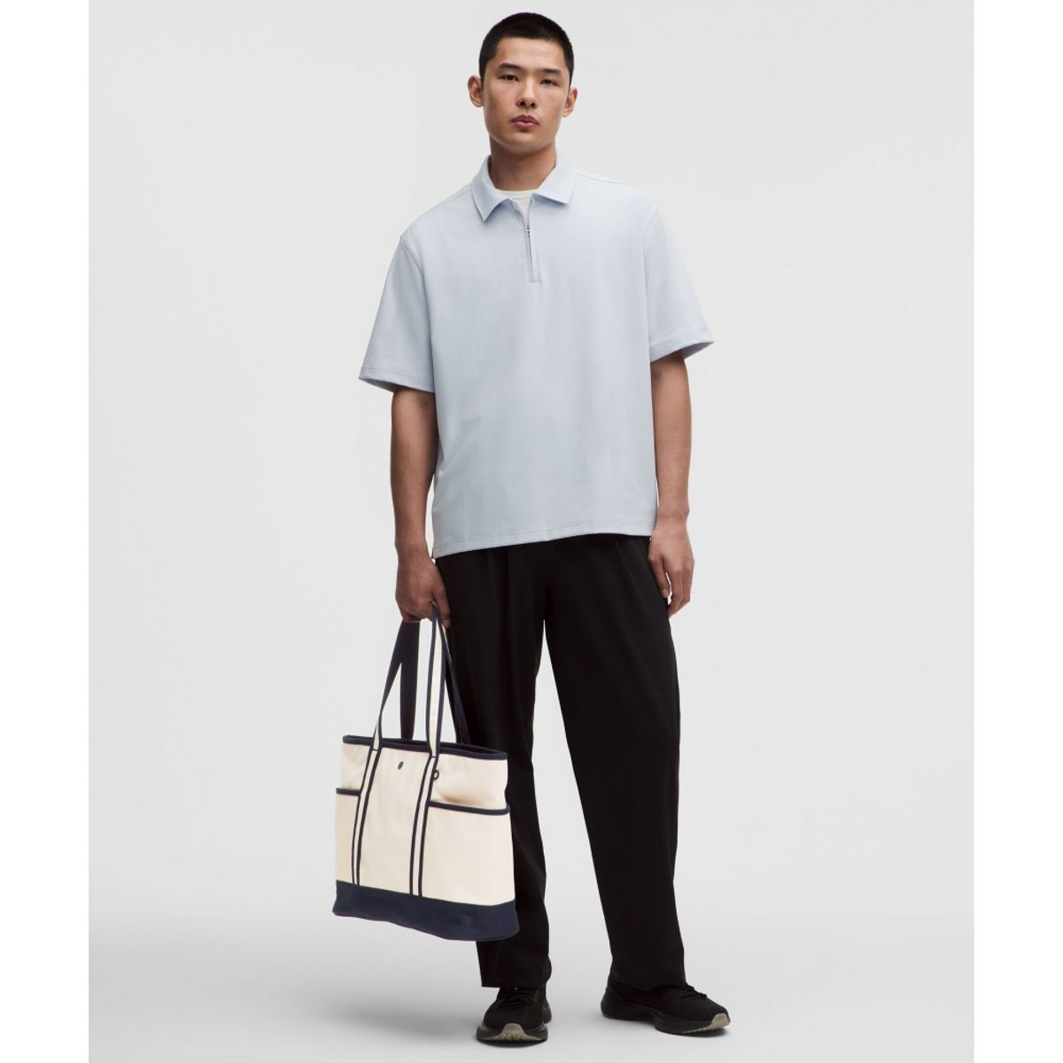 룰루레몬(LULULEMON) 데일리 멀티 포켓 집 탑 토트백 18L  NAT TRNV