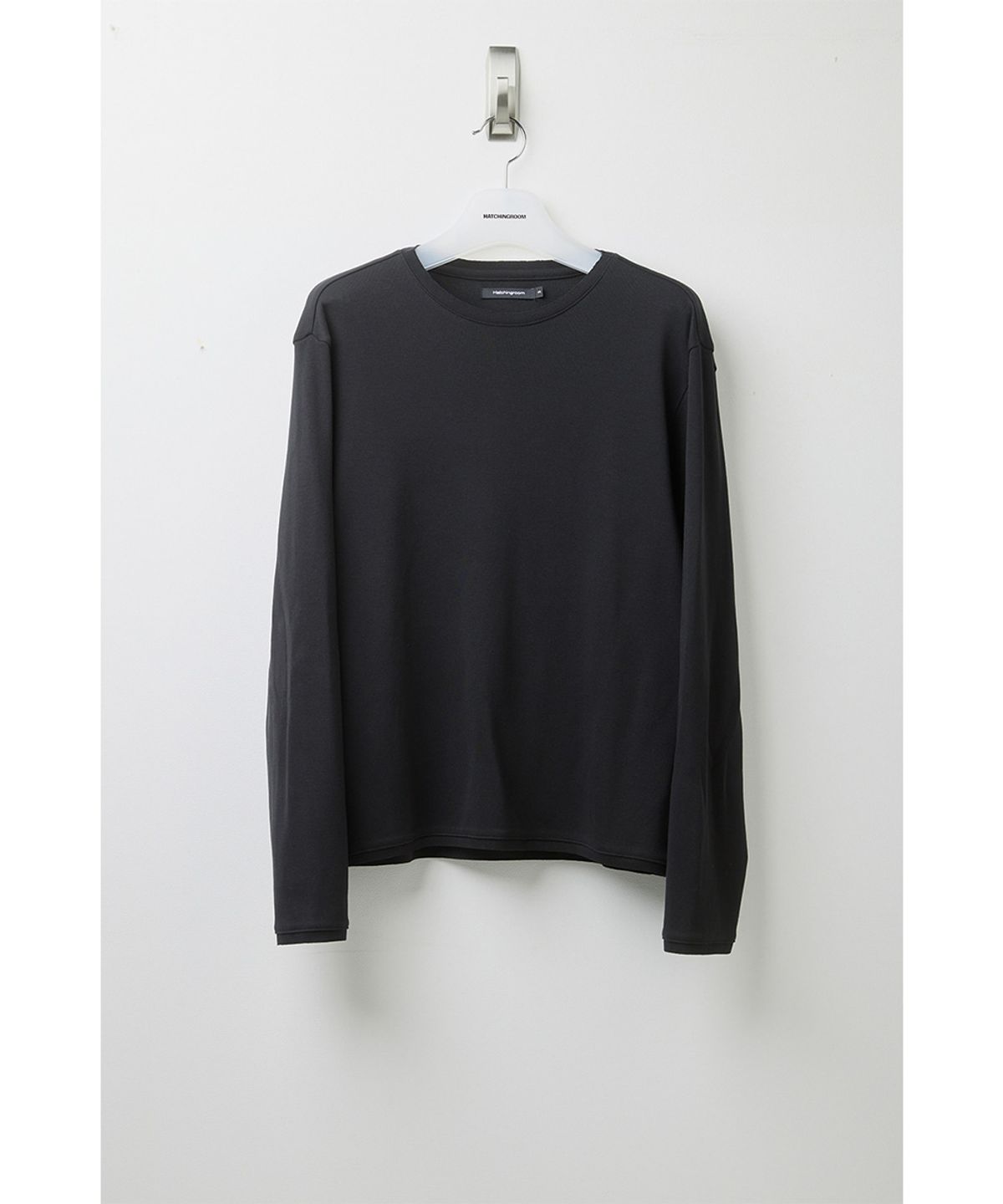 해칭룸(HATCHINGROOM) Rolling Tee Rib Black