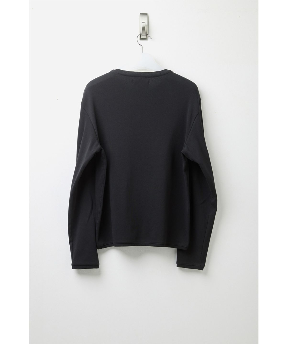 해칭룸(HATCHINGROOM) Rolling Tee Rib Black