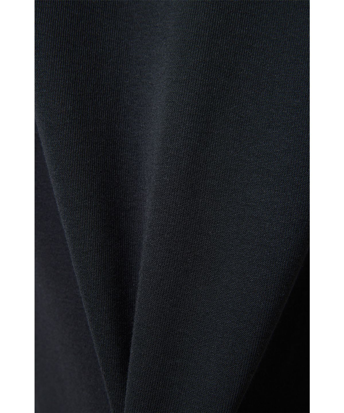 해칭룸(HATCHINGROOM) Rolling Tee Rib Black