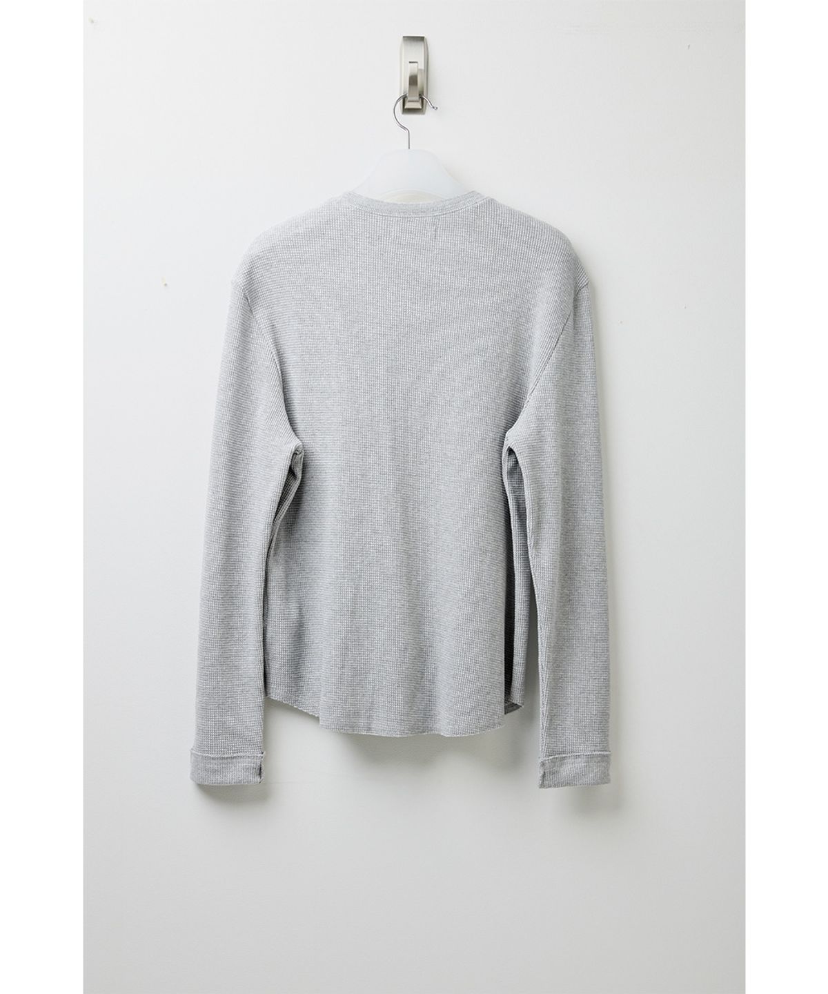 해칭룸(HATCHINGROOM) Thermal Henley Tee M.Grey