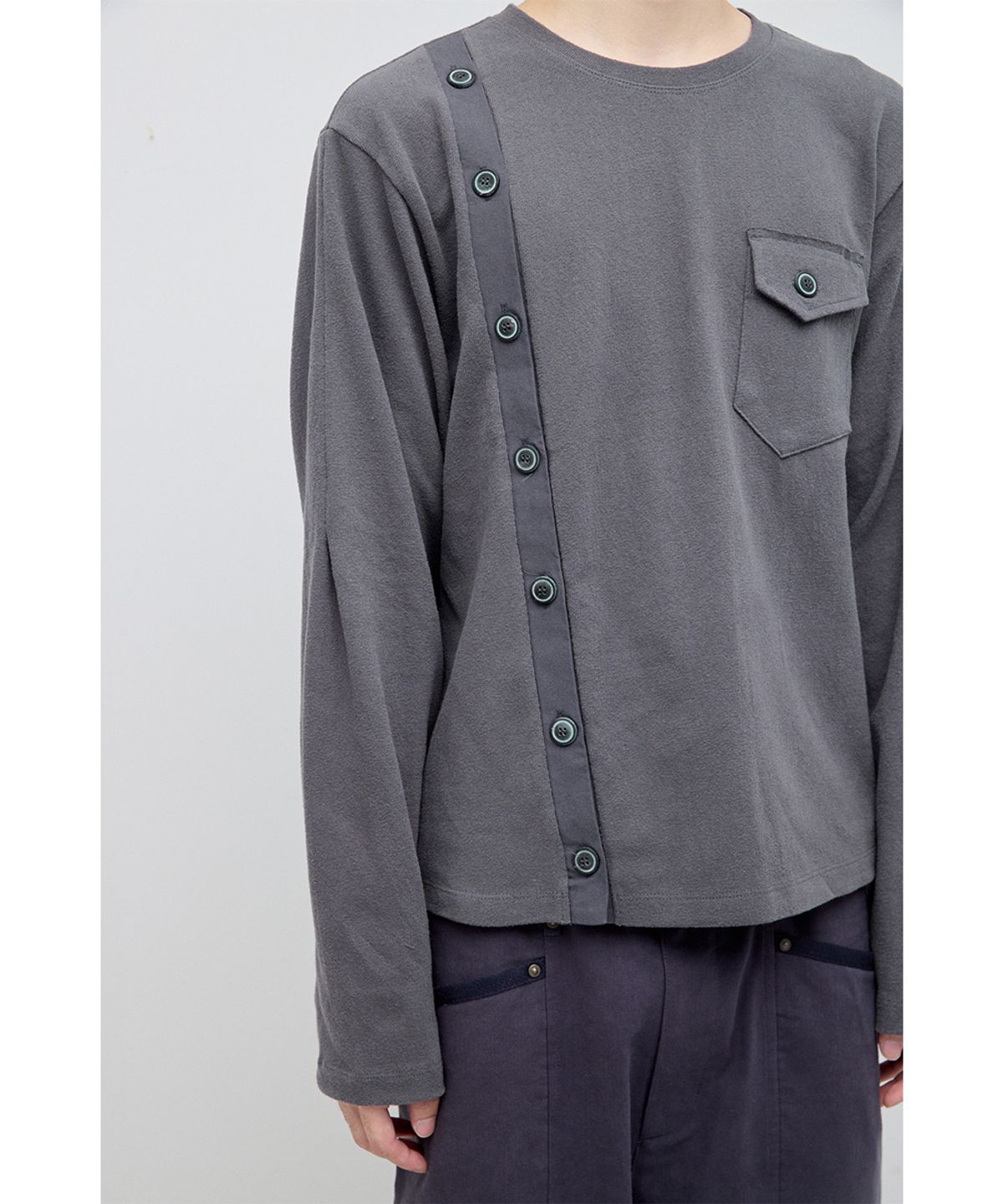 해칭룸(HATCHINGROOM) Volume Tee Graphite