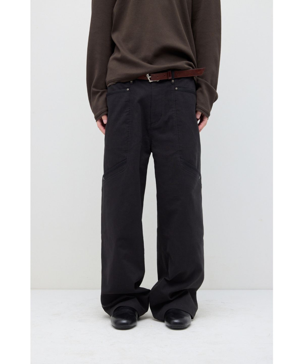 해칭룸(HATCHINGROOM) Sequence Pants Black