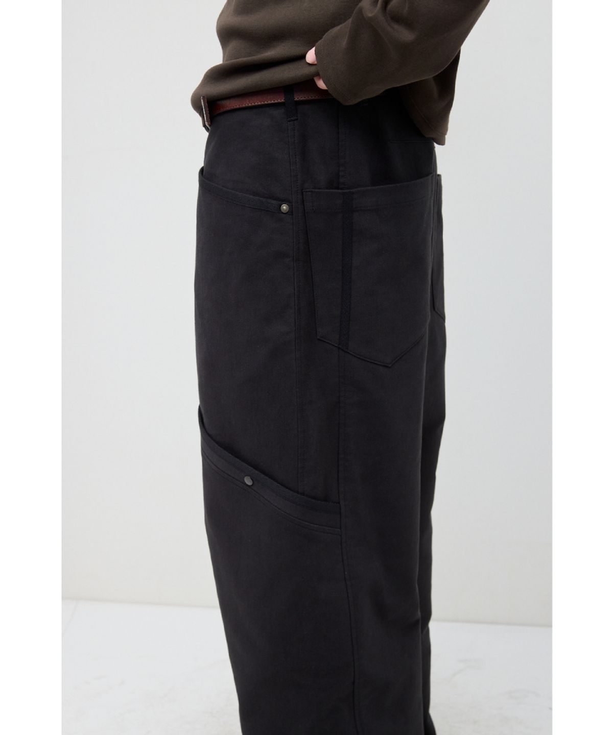 해칭룸(HATCHINGROOM) Sequence Pants Black