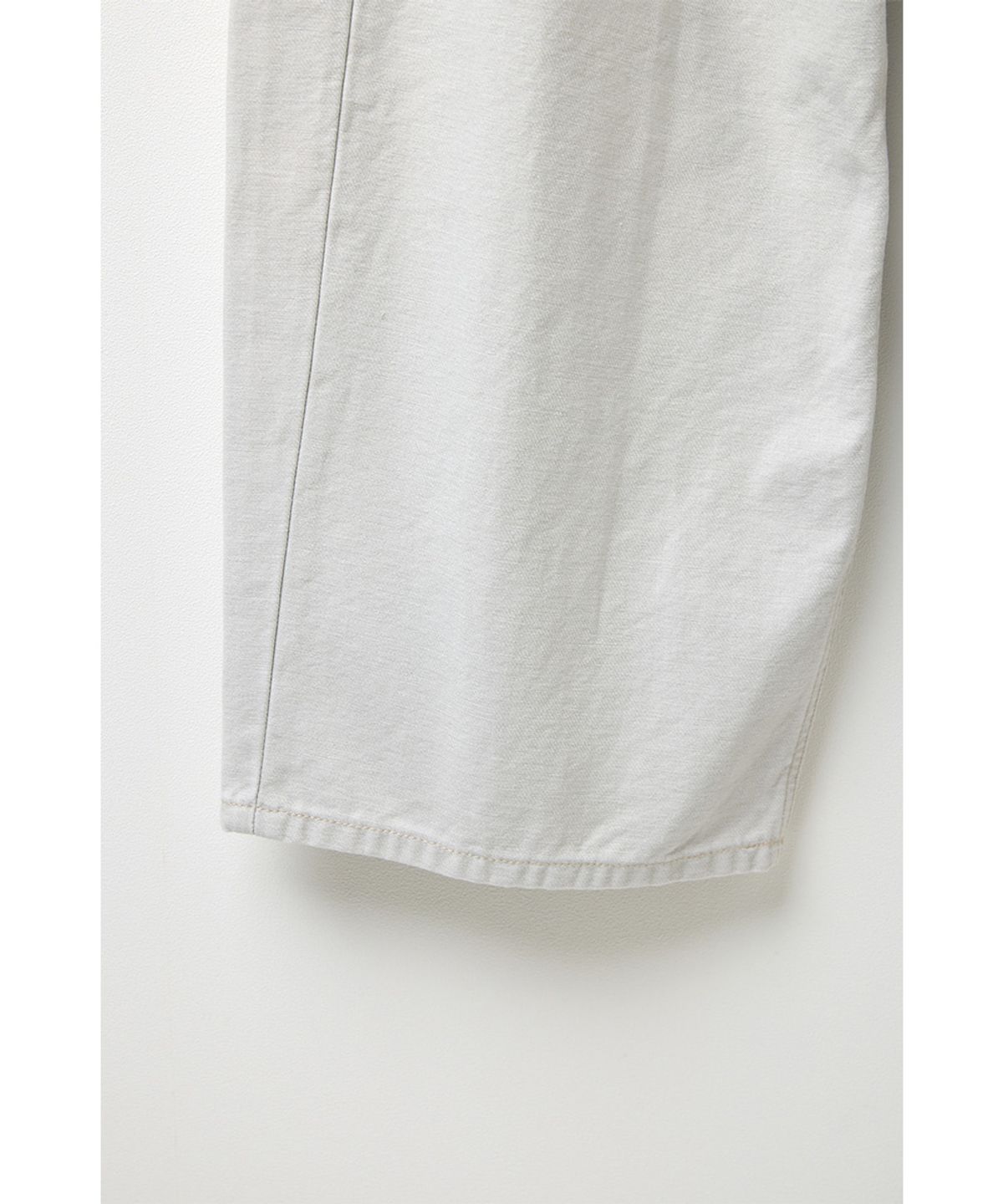 해칭룸(HATCHINGROOM) Wide Curve Jeans Light Grey