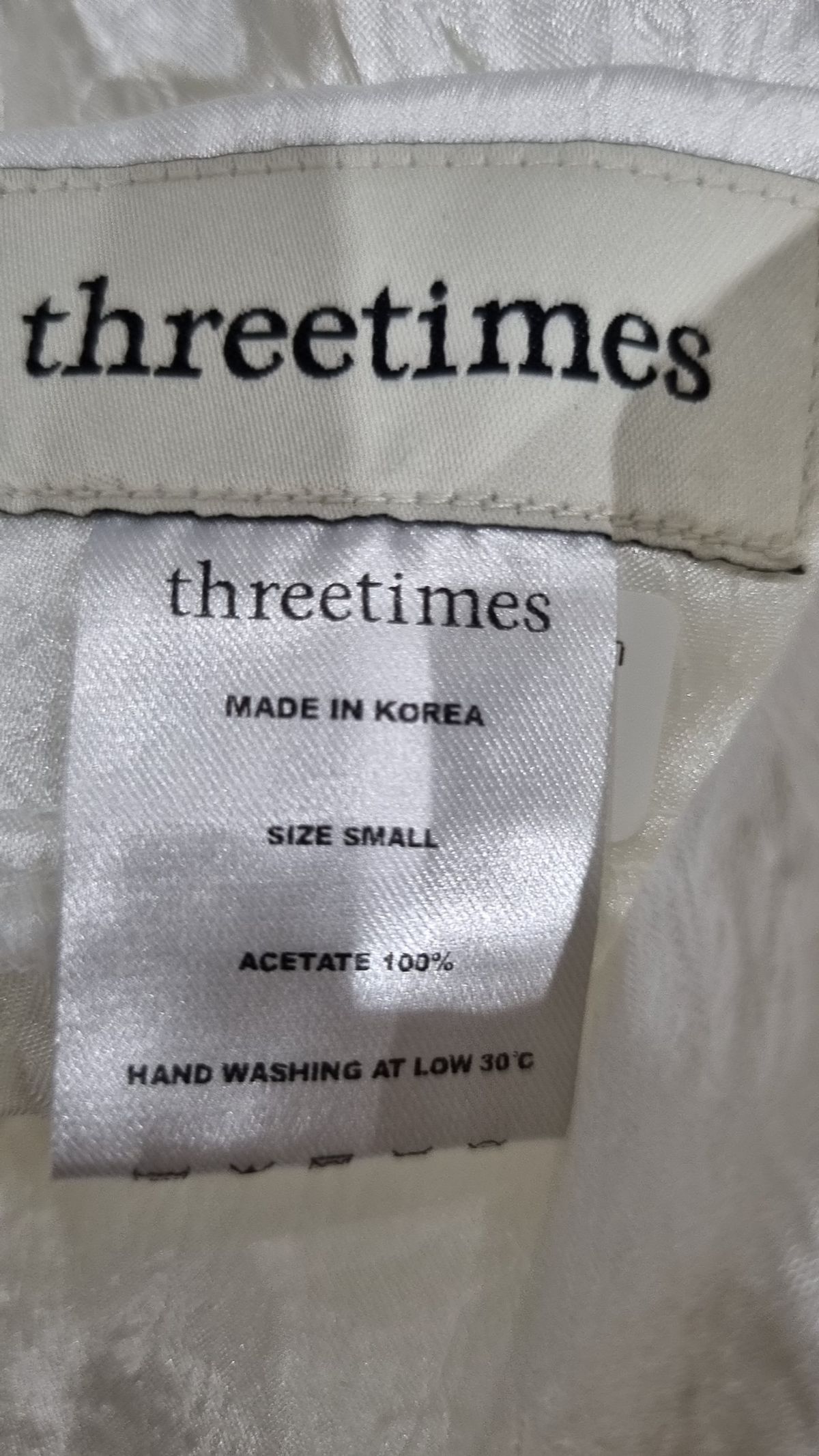 쓰리타임즈(THREETIMES) 미니스커트 S
