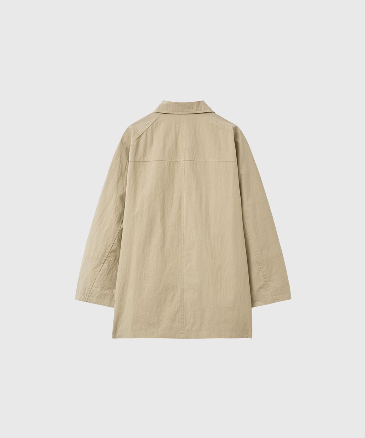 제너럴아이디어(GENERALIDEA) [은영 PICK] 링클 사파리 하프 자켓 [BEIGE] / GF1LJK514