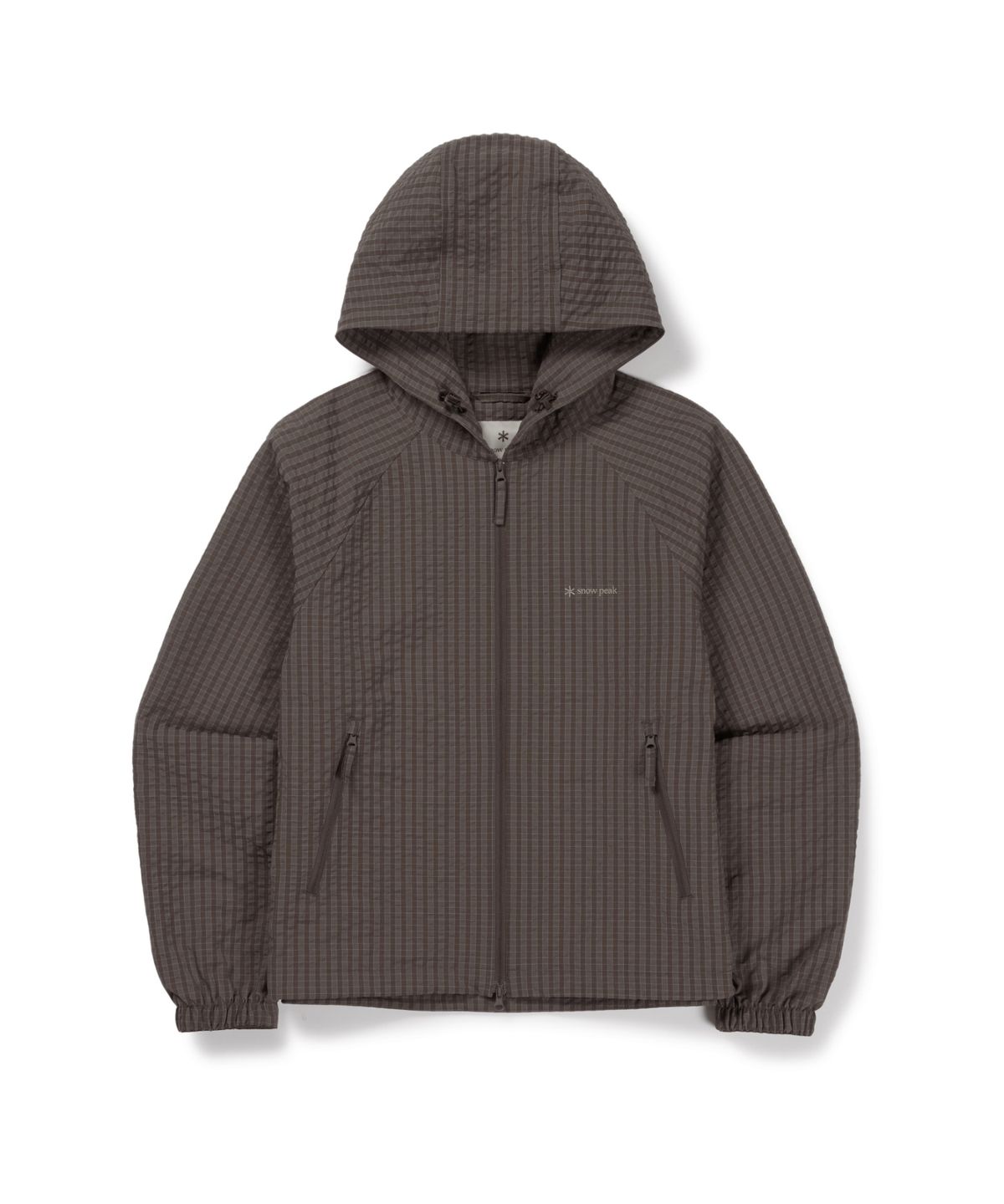 스노우피크 어패럴(SNOWPEAK APPAREL) 체크 시어서커 여성 자켓 (S26FWFJK09) Chocolate Khaki