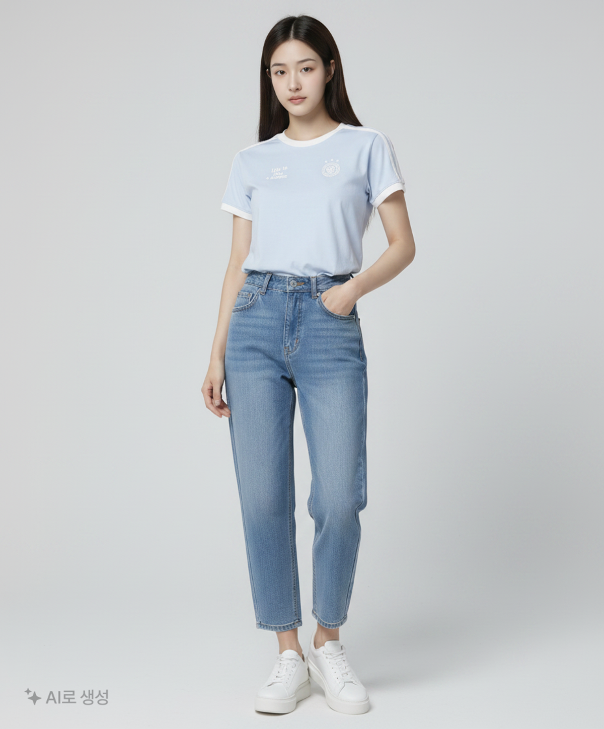 해비즘(HAVISM) 반소매 티셔츠 XS