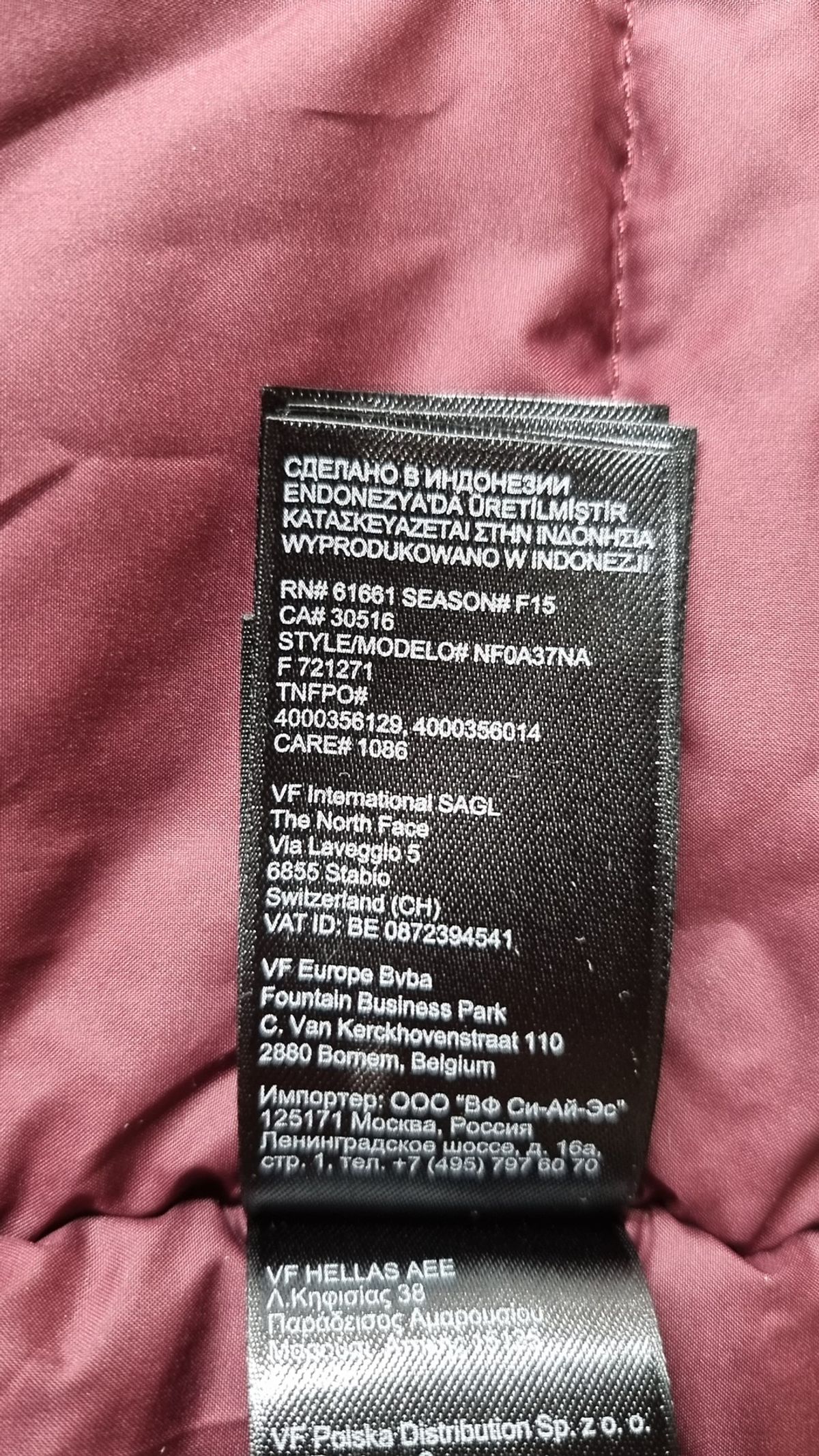 노스페이스(THE NORTH FACE) 하프 패딩/하프 헤비 아우터 XS