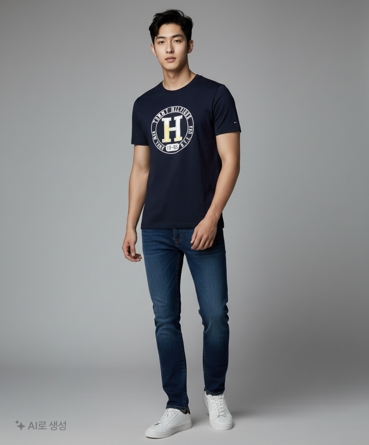 타미힐피거(TOMMY HILFIGER) 반소매 티셔츠 L
