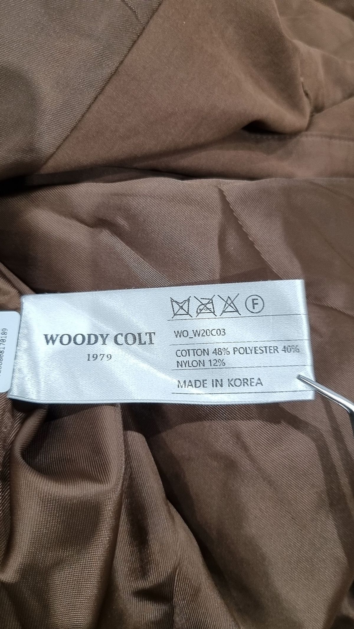 우디콜트(WOODYCOLT) 봄 가을 코트 L