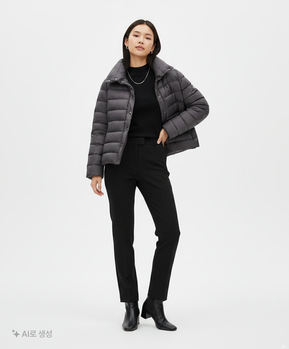 자라 우먼(ZARA WOMAN) 숏 패딩/숏 헤비 아우터 S