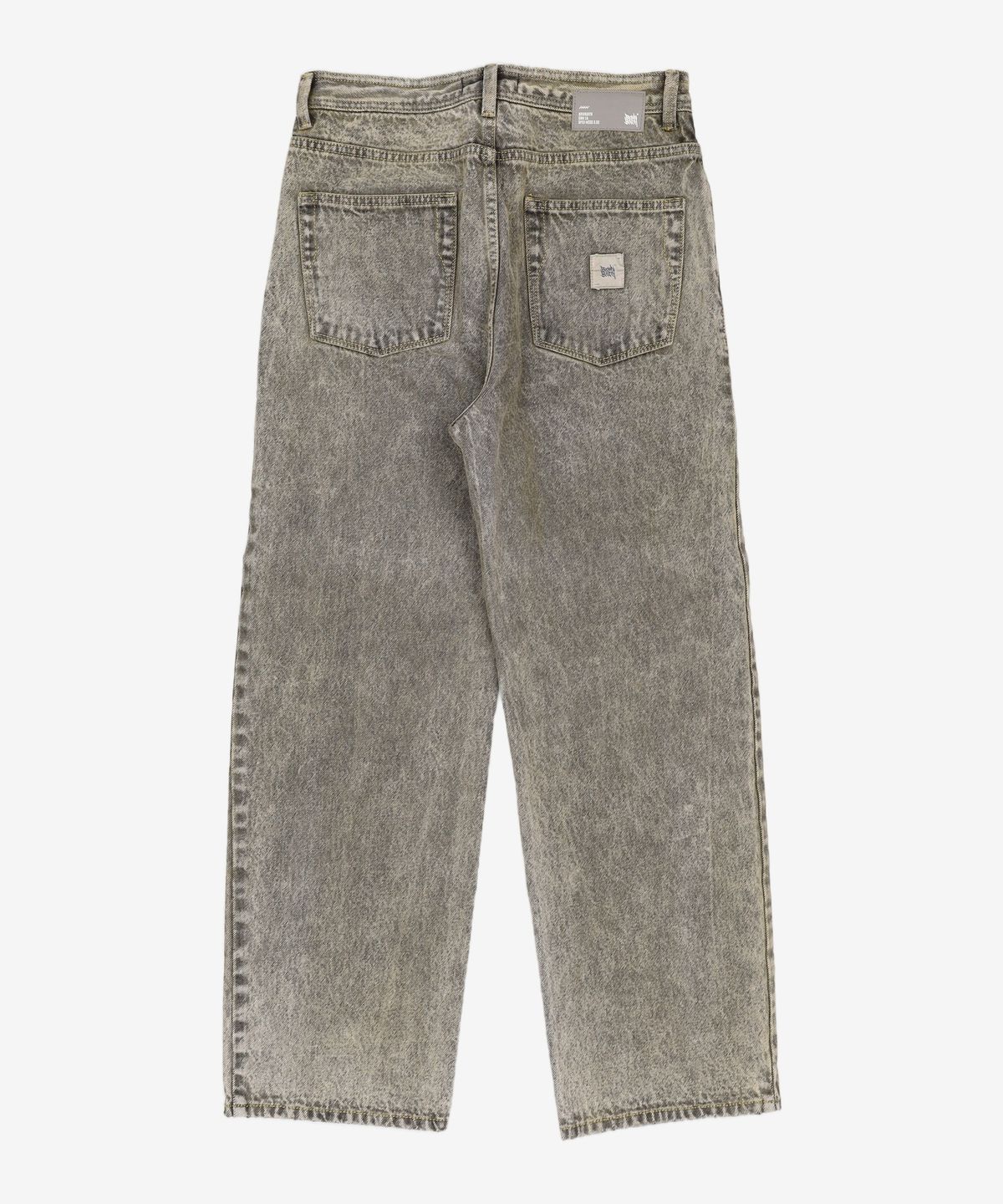 브라운브레스(BROWNBREATH) MSSG TINT WIDE JEAN - YELLOW M