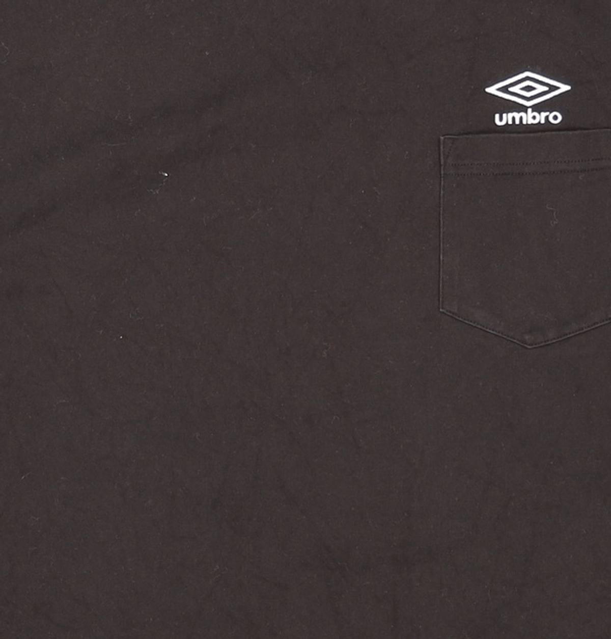 엄브로(UMBRO) 에센셜 포켓 반팔 티셔츠 블랙(UP123CRS17) 105(XL)