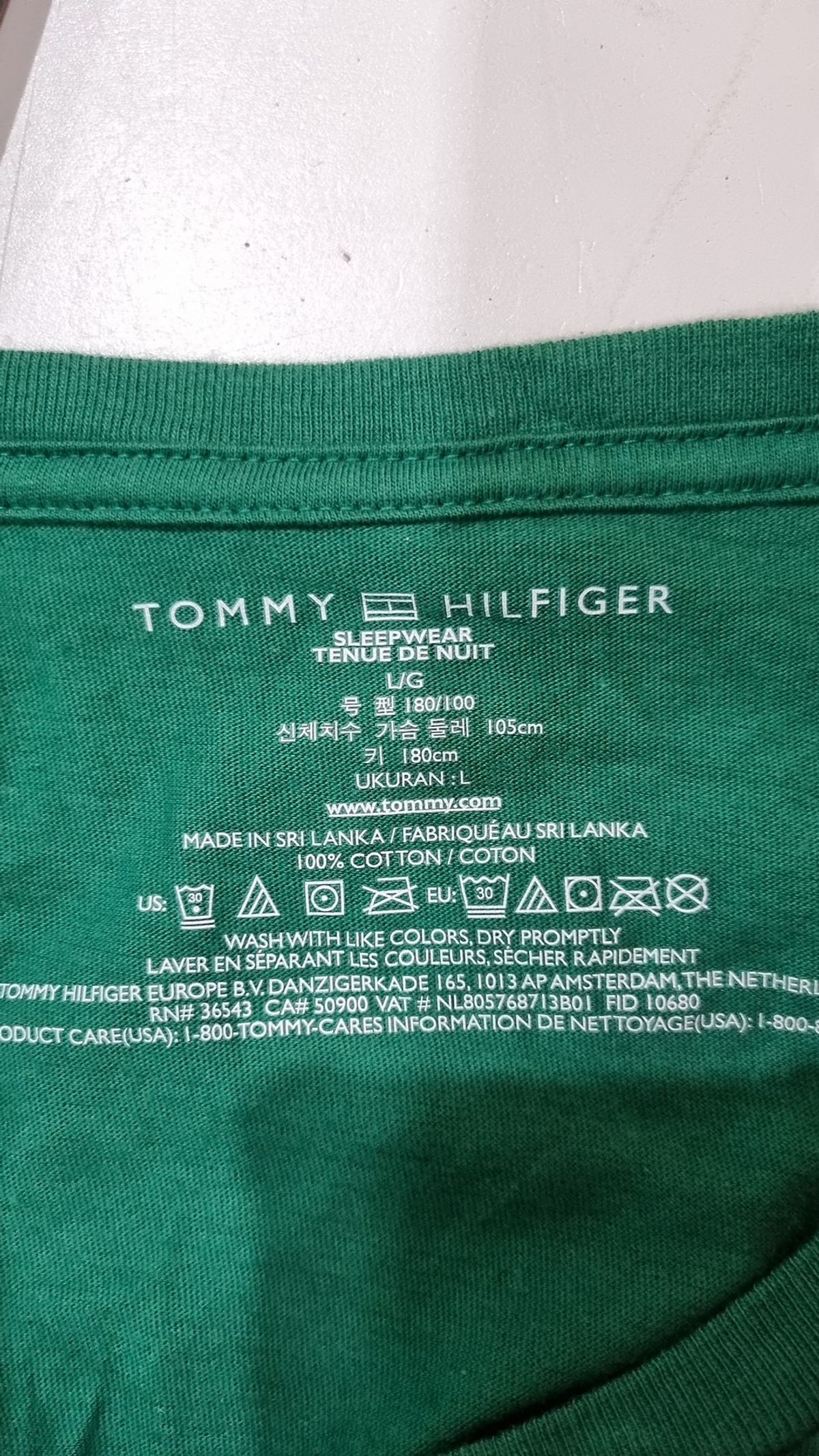 타미힐피거(TOMMY HILFIGER) 반소매 티셔츠 L