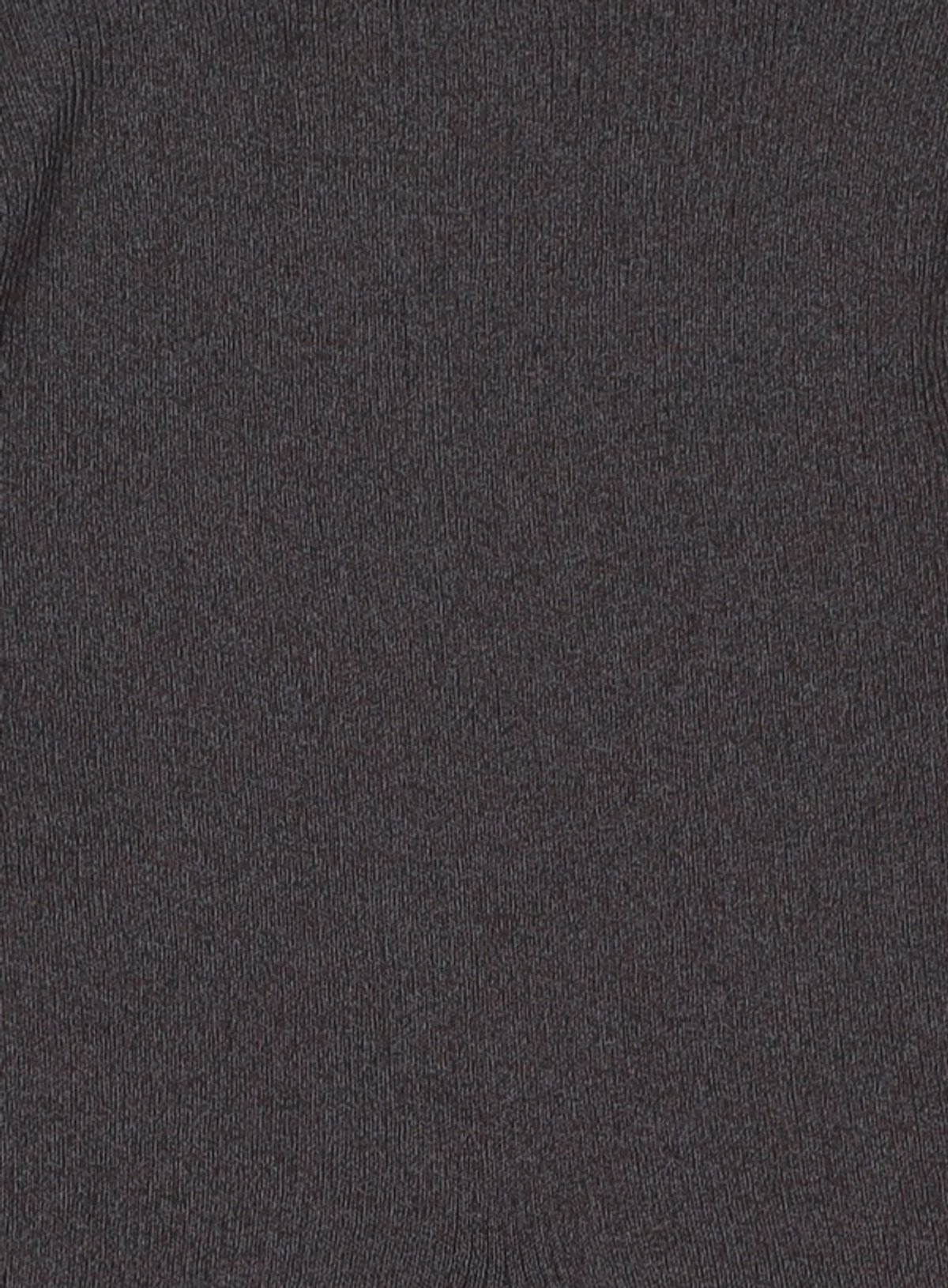 애프터아워즈(AFTERHOURS) BACK SLIT COLLAR KNIT TOP (CHARCOAL) XS
