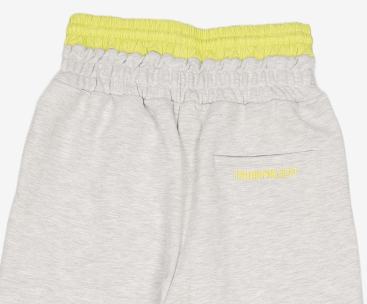 트렁크프로젝트(TRUNK PROJECT) Double waistband Lounge Pants_Grey XS