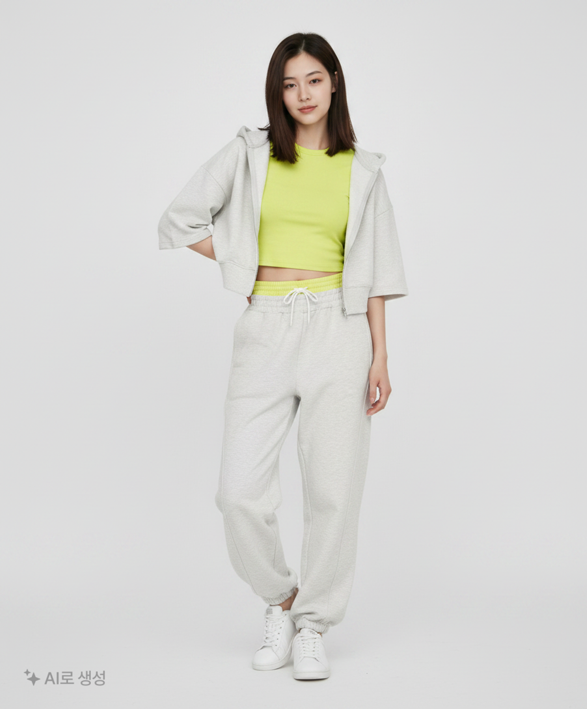 트렁크프로젝트(TRUNK PROJECT) Double waistband Lounge Pants_Grey XS