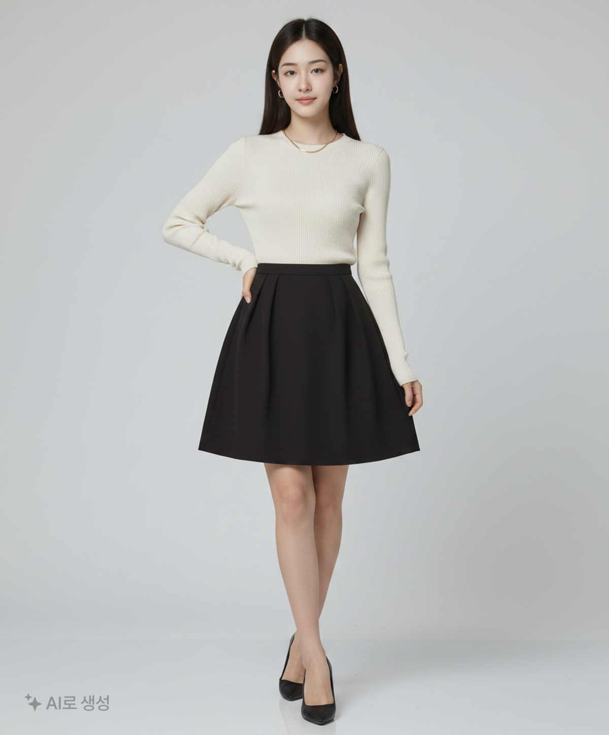 유니클로(UNIQLO) 미디스커트 M