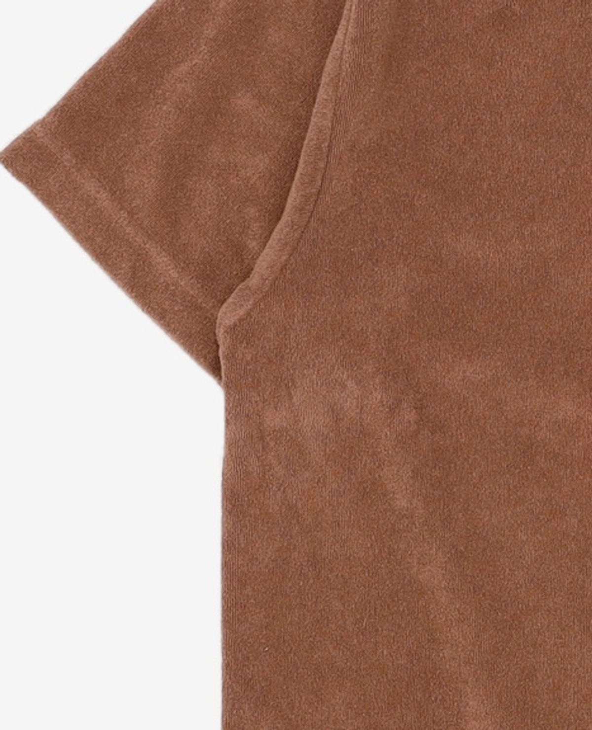 마리떼 프랑소와 저버(MARITHÉ + FRANҪOIS GIRBAUD) CLASSIC LOGO TERRY TEE brown L