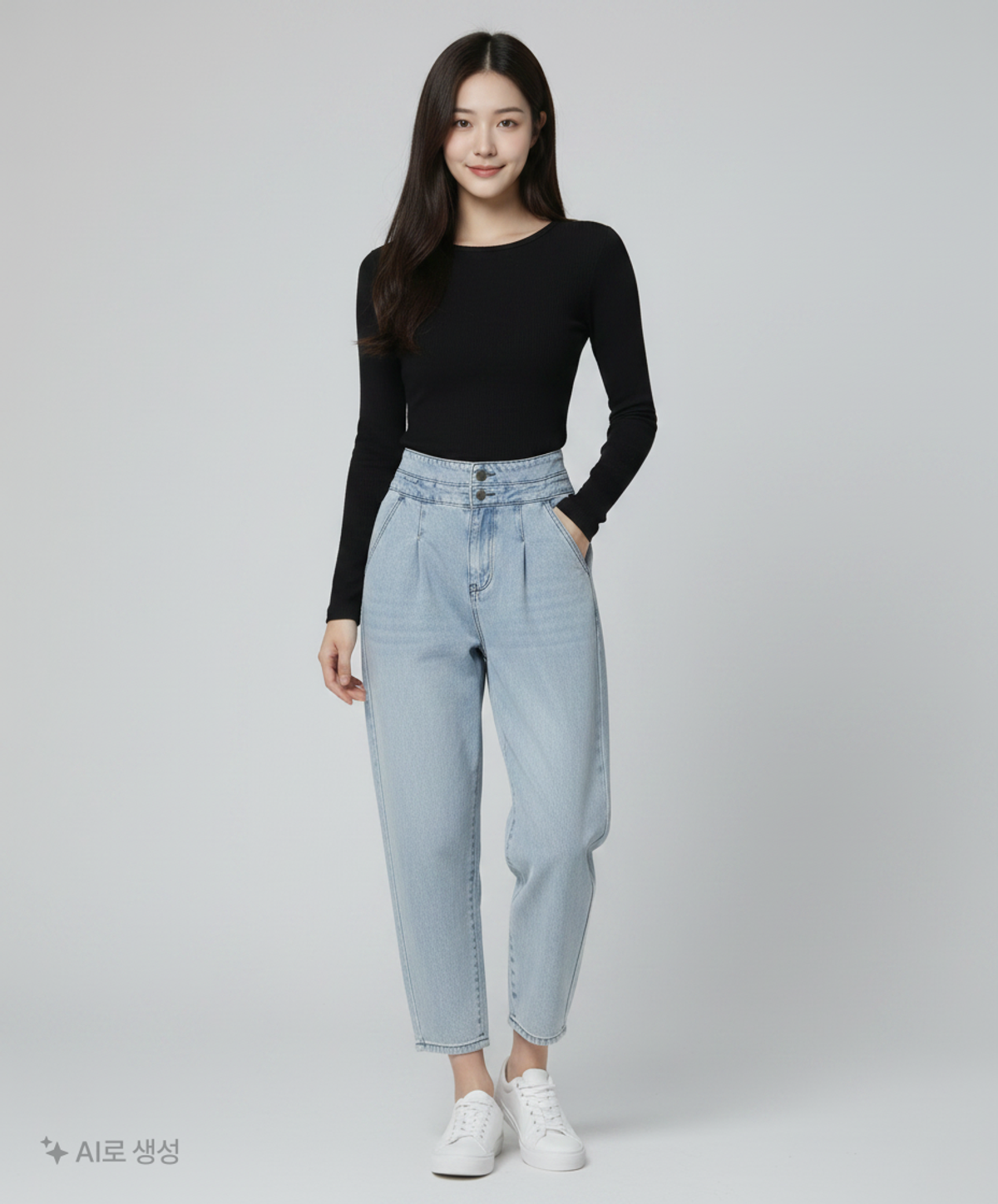 로엠(ROEM) 청/데님 팬츠 70-98