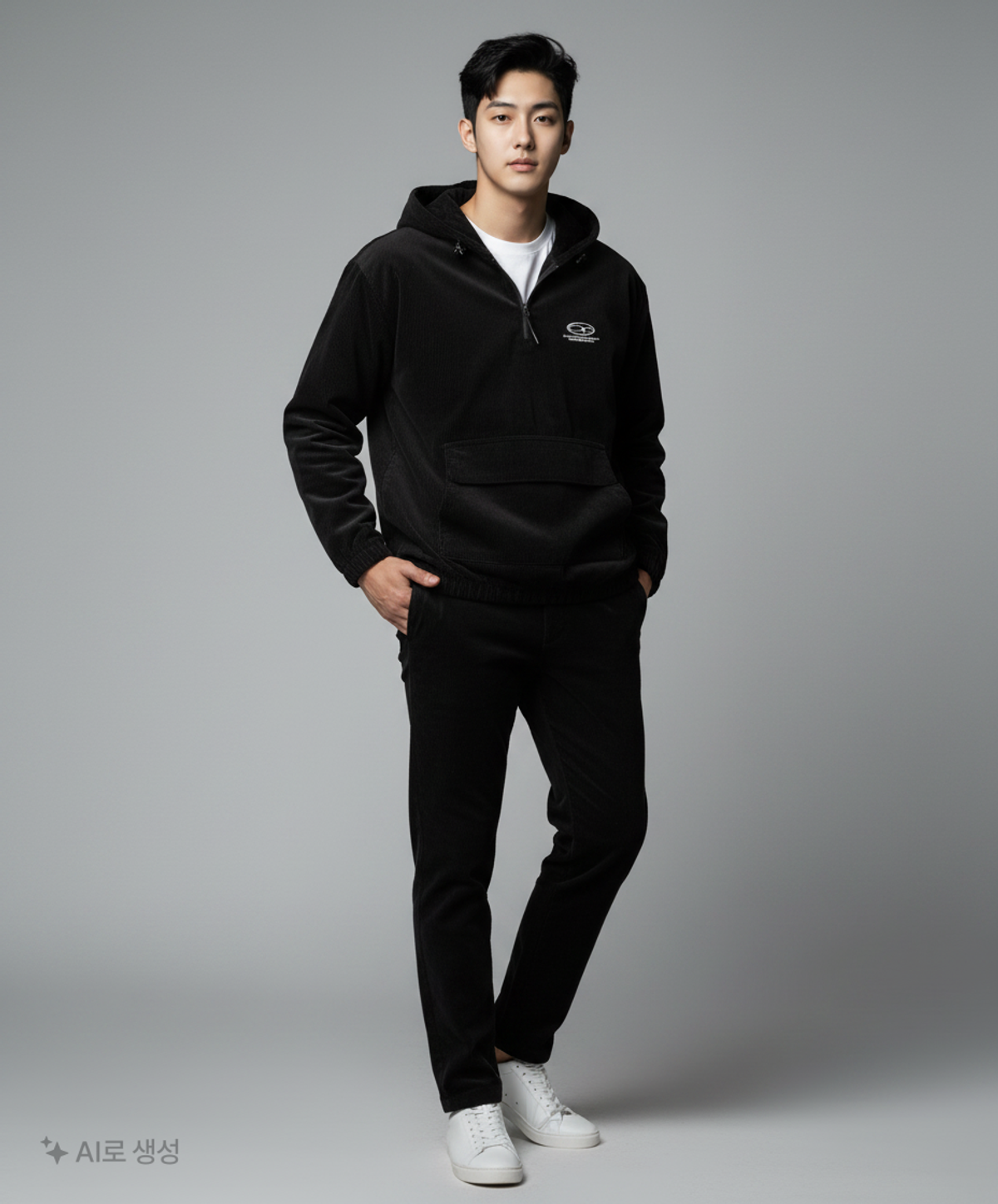 오션퍼시픽(OCEANPACIFIC) CORDUROY HOODIE PULLOVER [2 COLOR] L