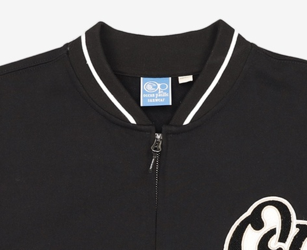 오션퍼시픽(OCEANPACIFIC) OCEAN VARSITY LOGO SWEAT JACKET [2 COLOR] M