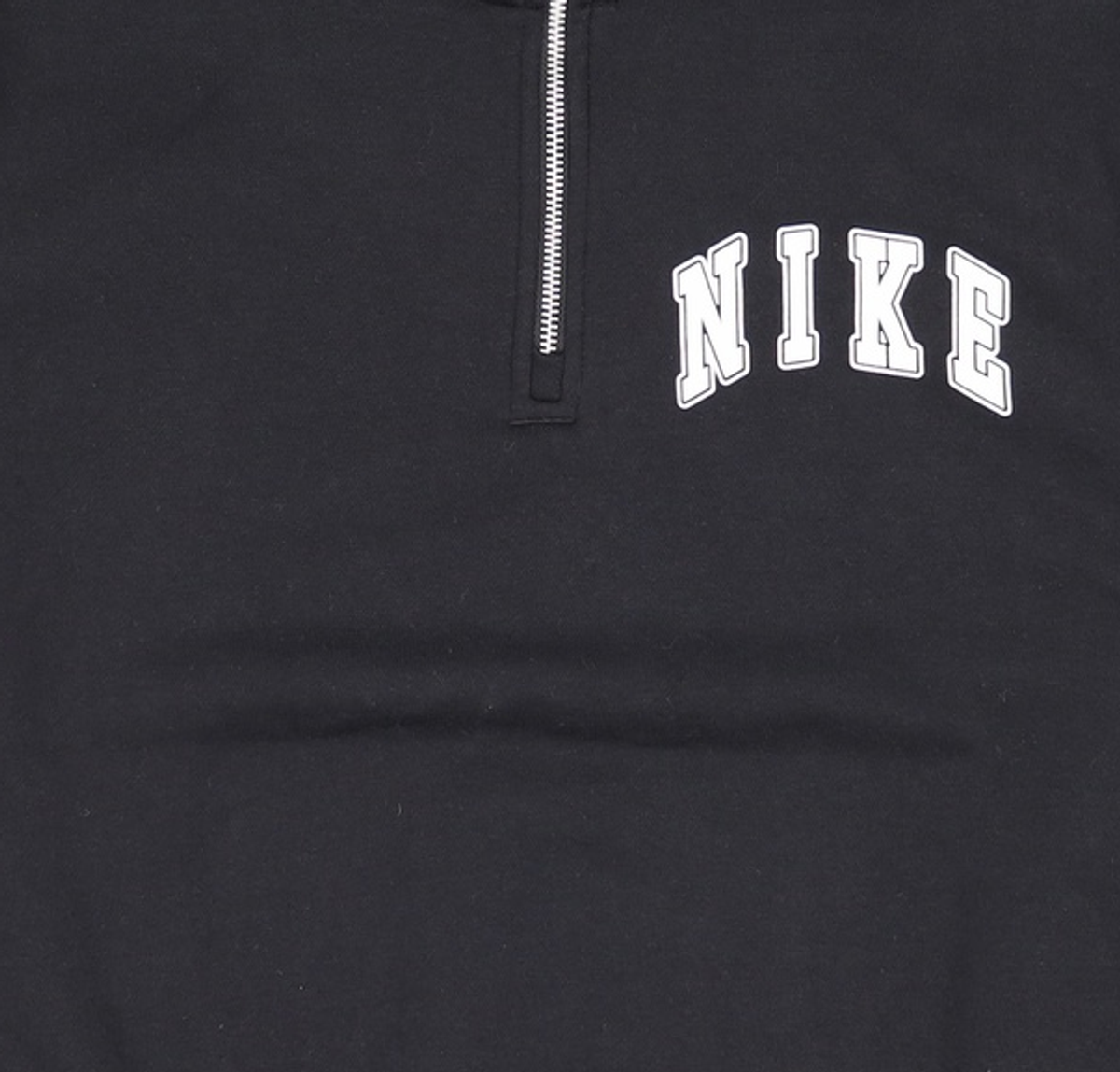 나이키(NIKE) 클럽 쿼터집 플리스 탑 M - 블랙:화이트 / FZ0874-010 M