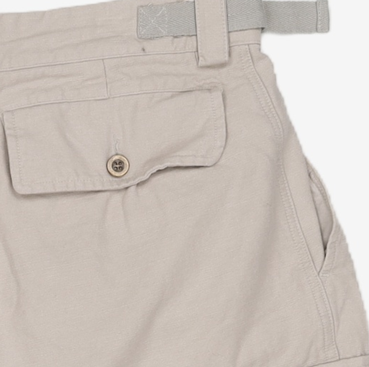 프리즘웍스(FRIZMWORKS) FRENCH ARMY BERMUDA PANTS _ LIGHT GRAY L