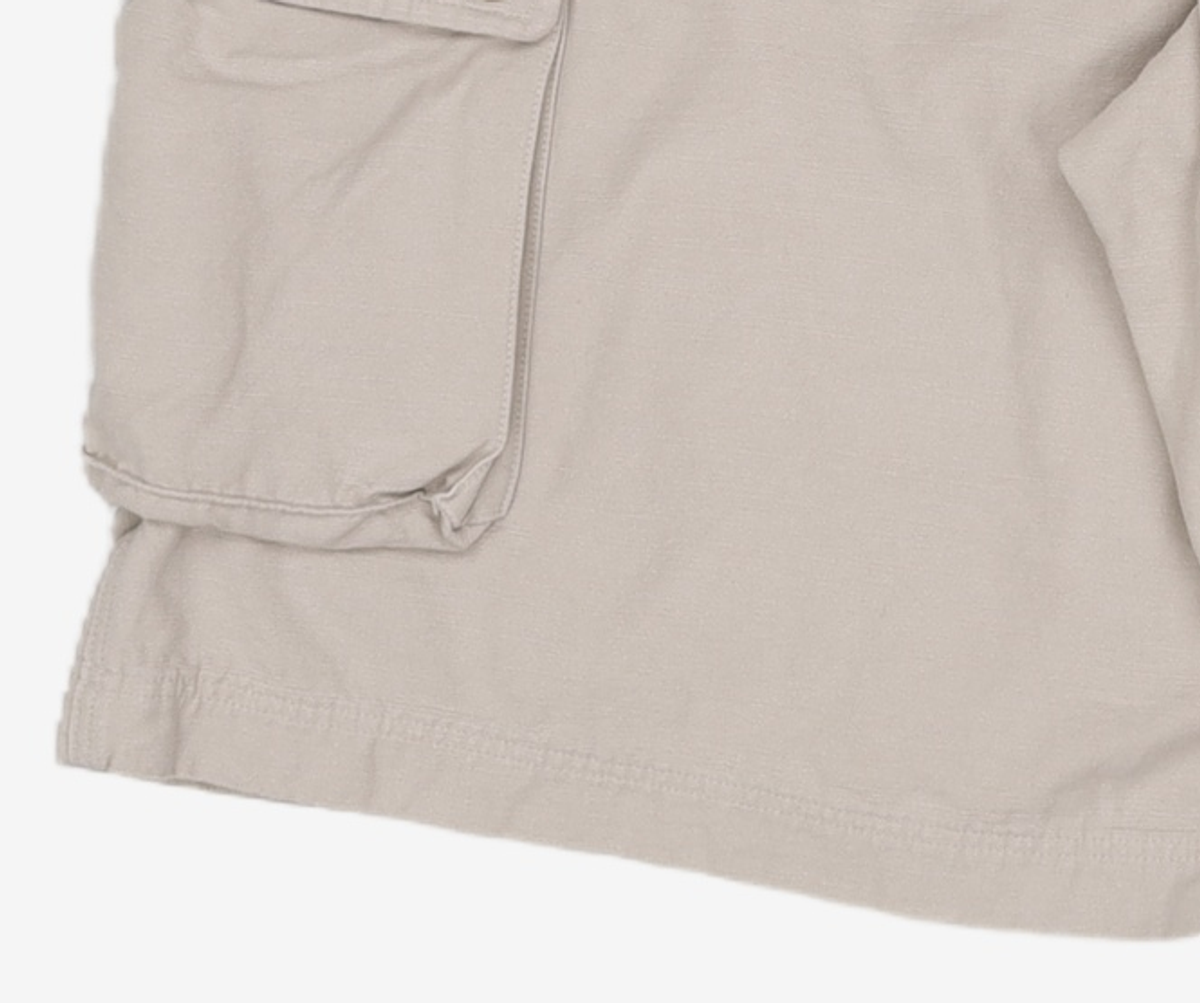 프리즘웍스(FRIZMWORKS) FRENCH ARMY BERMUDA PANTS _ LIGHT GRAY L