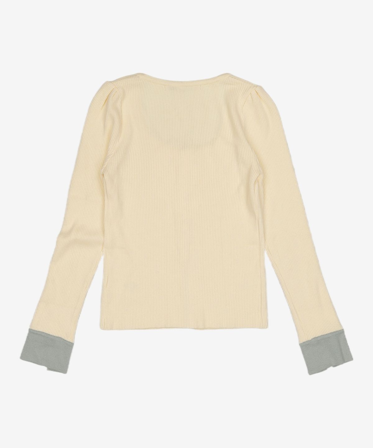 비바셔스(VIVACIOUS) Andy Square-neck Button Cardigan - 5COL XS