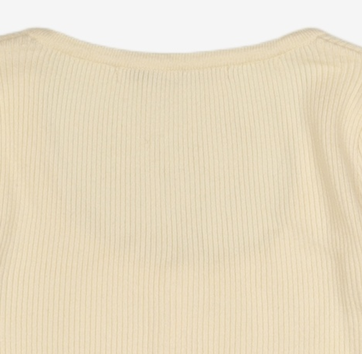비바셔스(VIVACIOUS) Andy Square-neck Button Cardigan - 5COL XS